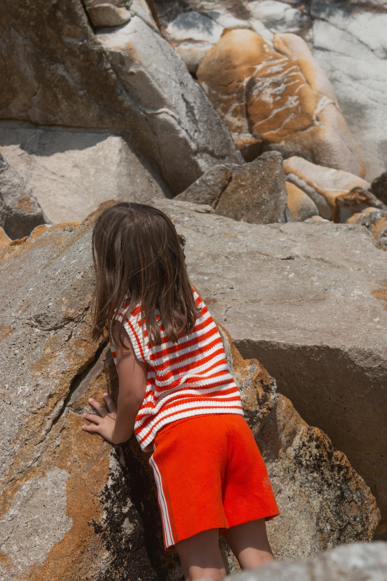 Grown Organic Milano Knit Short - Chilli