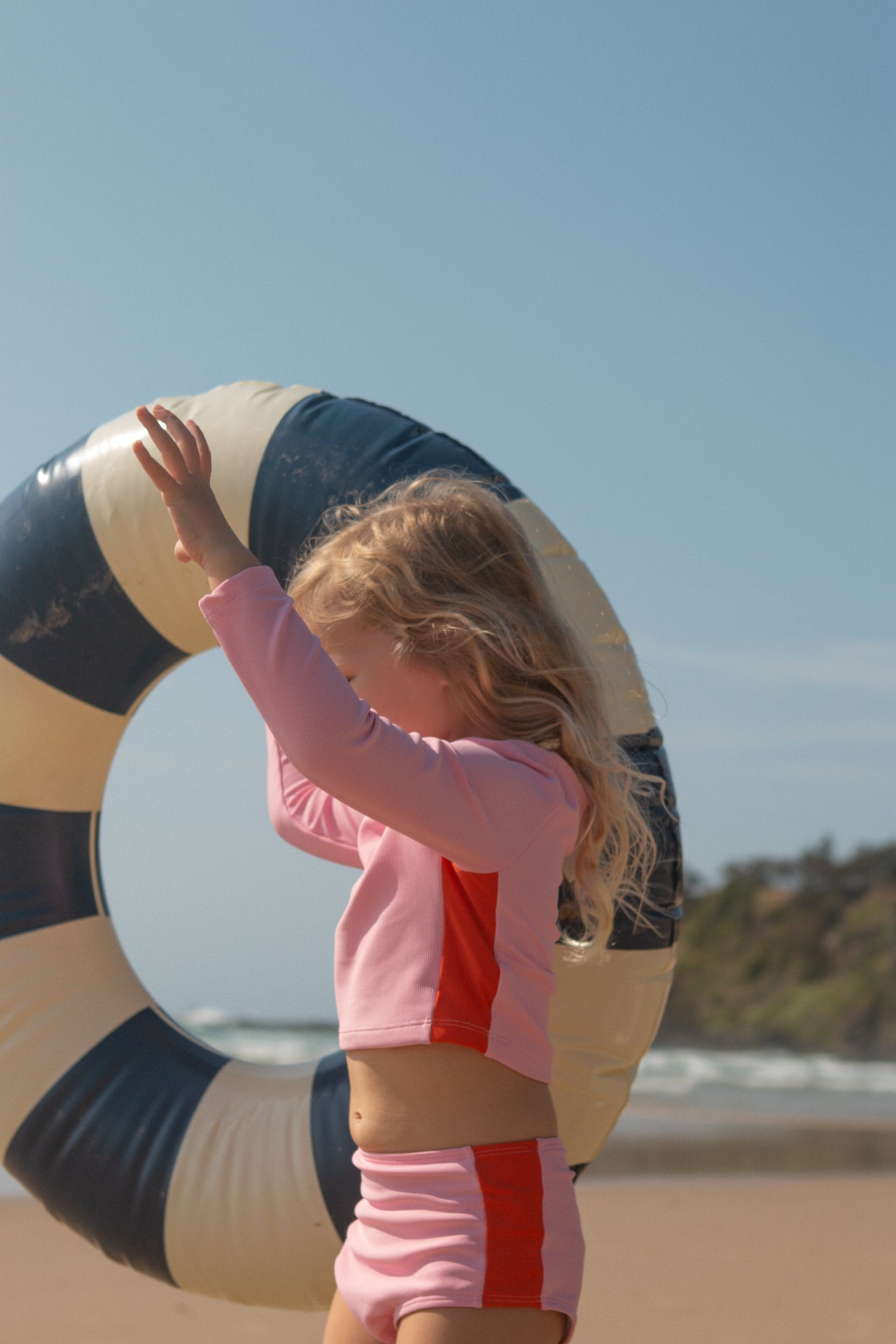 Grown Long Sleeve Bikini - Candy