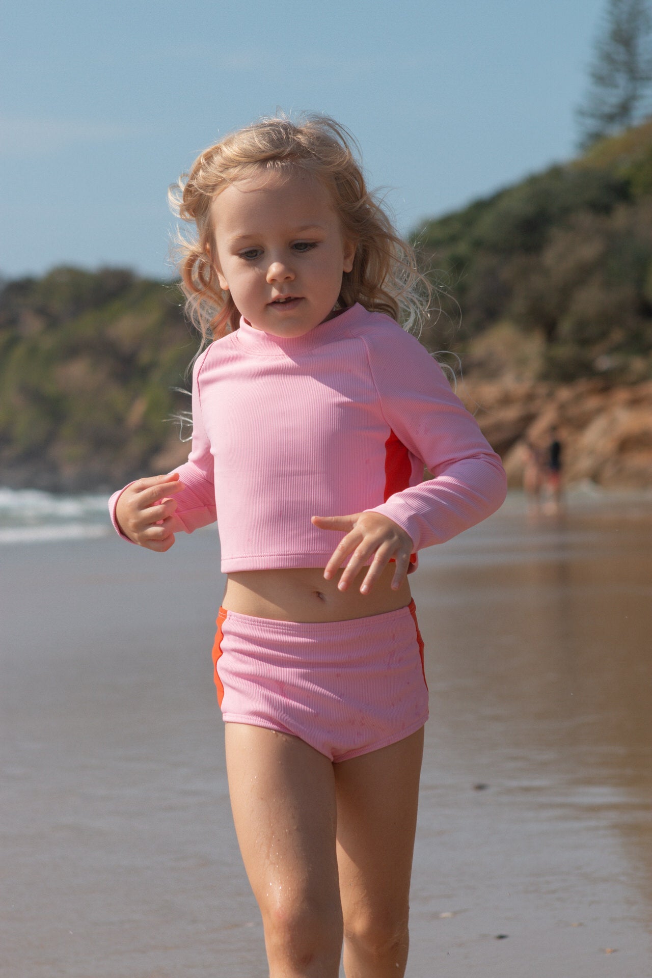 Grown Long Sleeve Bikini - Candy