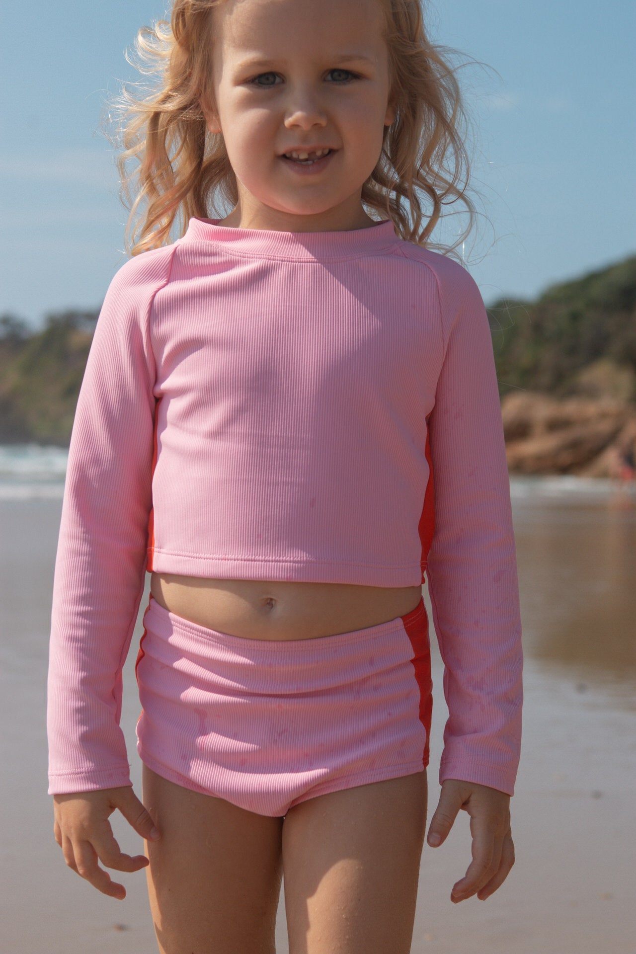 Grown Long Sleeve Bikini - Candy