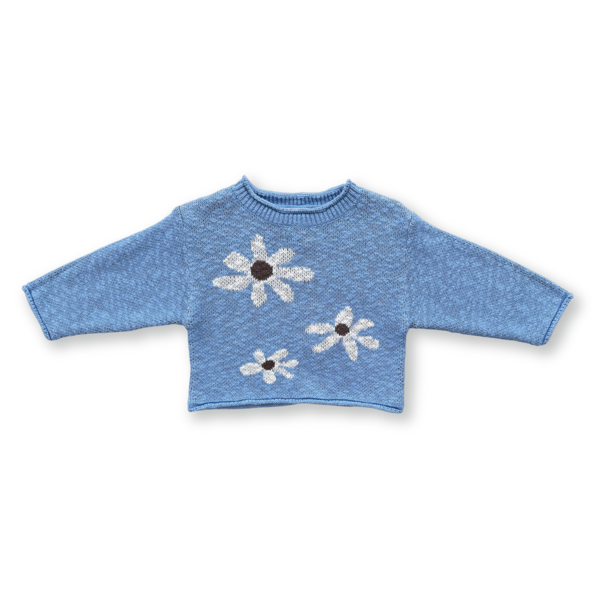 Grown Wild Flower Pull Over - Sky