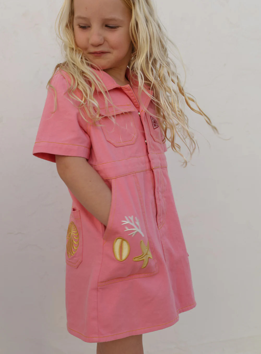 Small Swim Club Gone Shellin' Dress