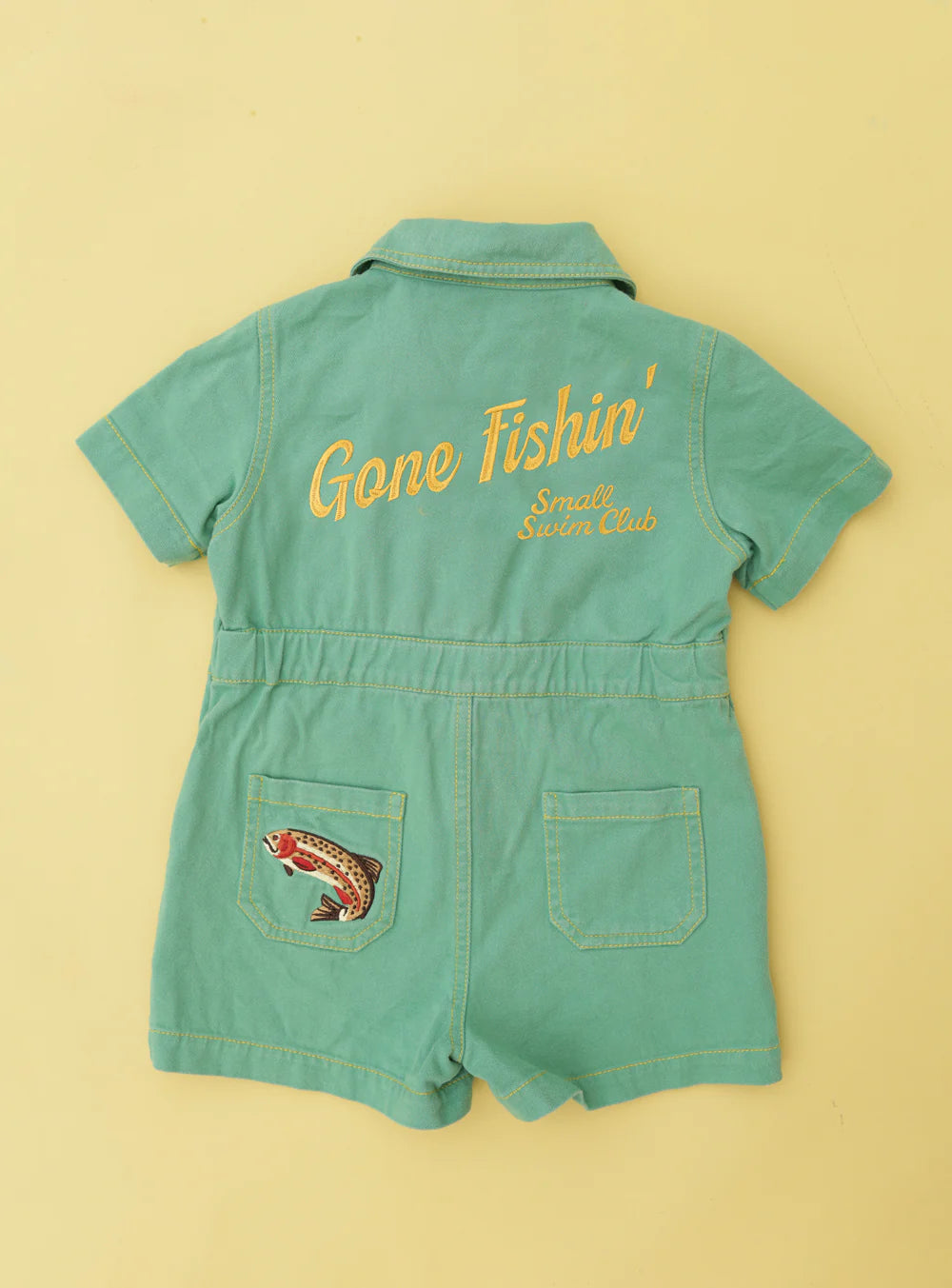 Small Swim Club Gone Fishin' Jumpsuit