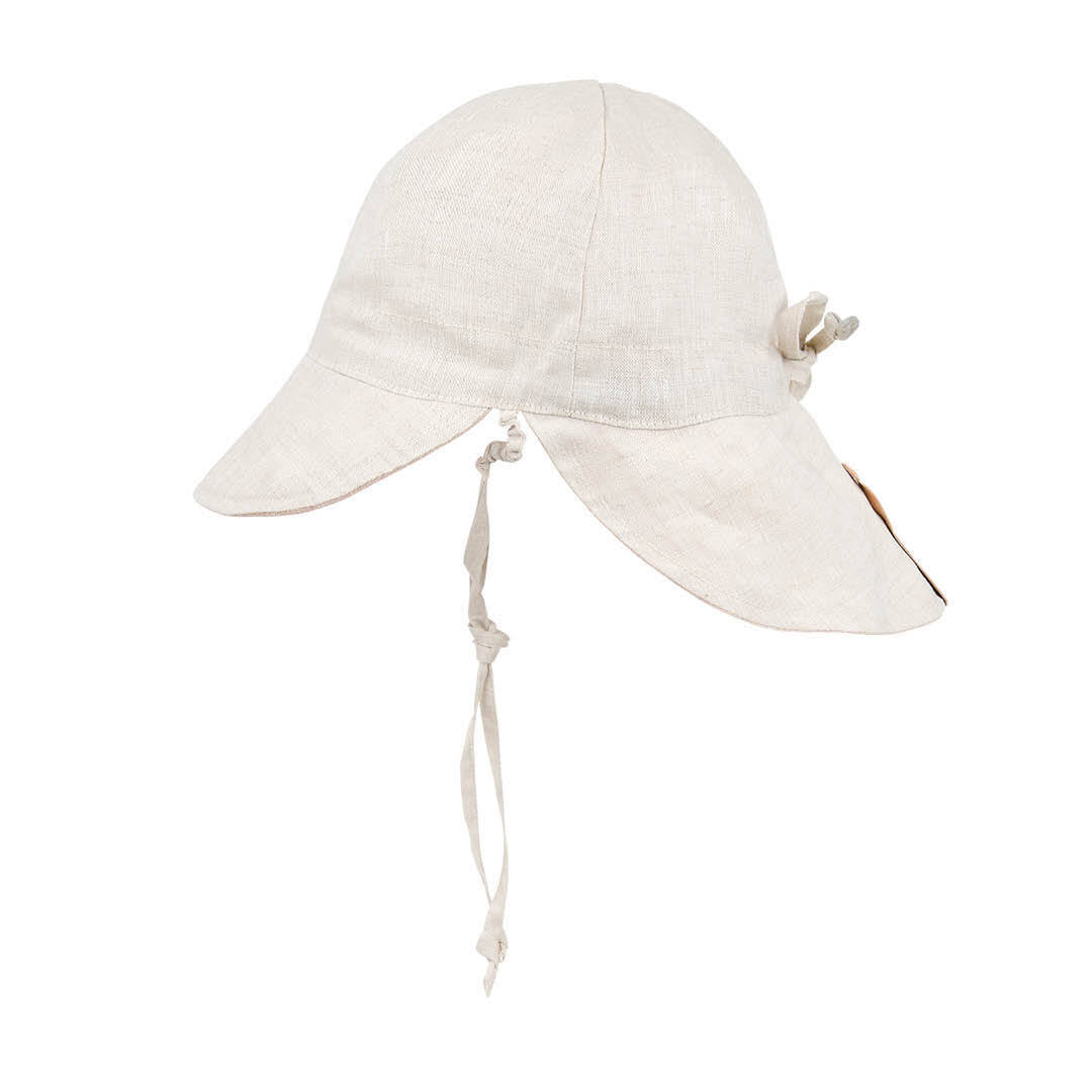 Bedhead Hats 'Lounger' Baby Reversible Flap Sun Hat - Daisy