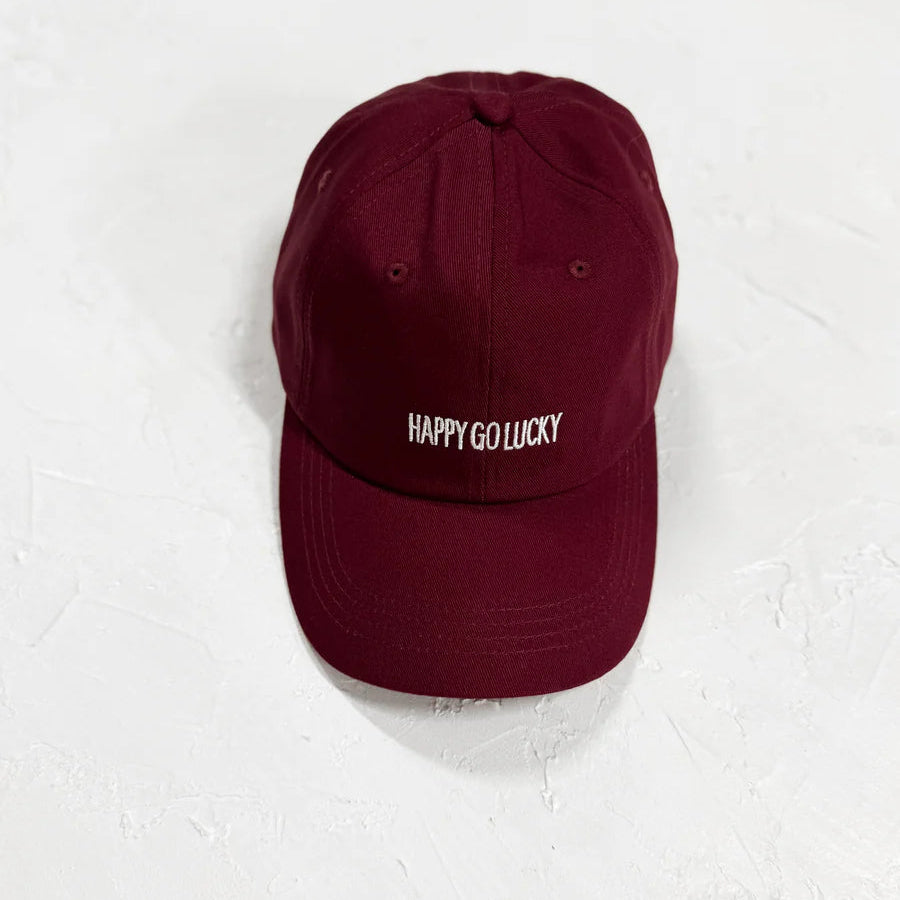 Zada Sol Happy Go Lucky Hat - Burgundy