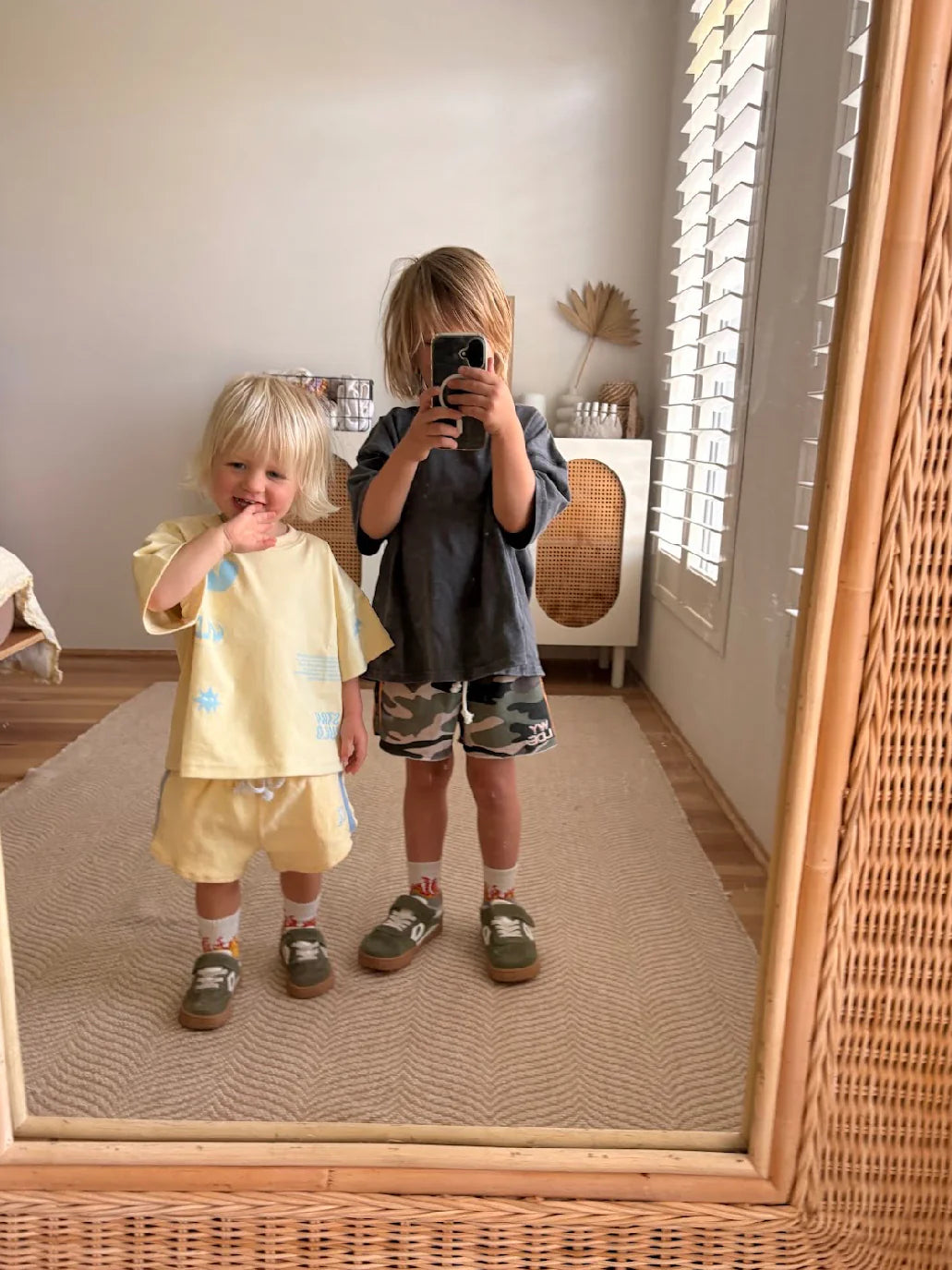 Wylde the Label Lemon Sky Set (Short & Tee)