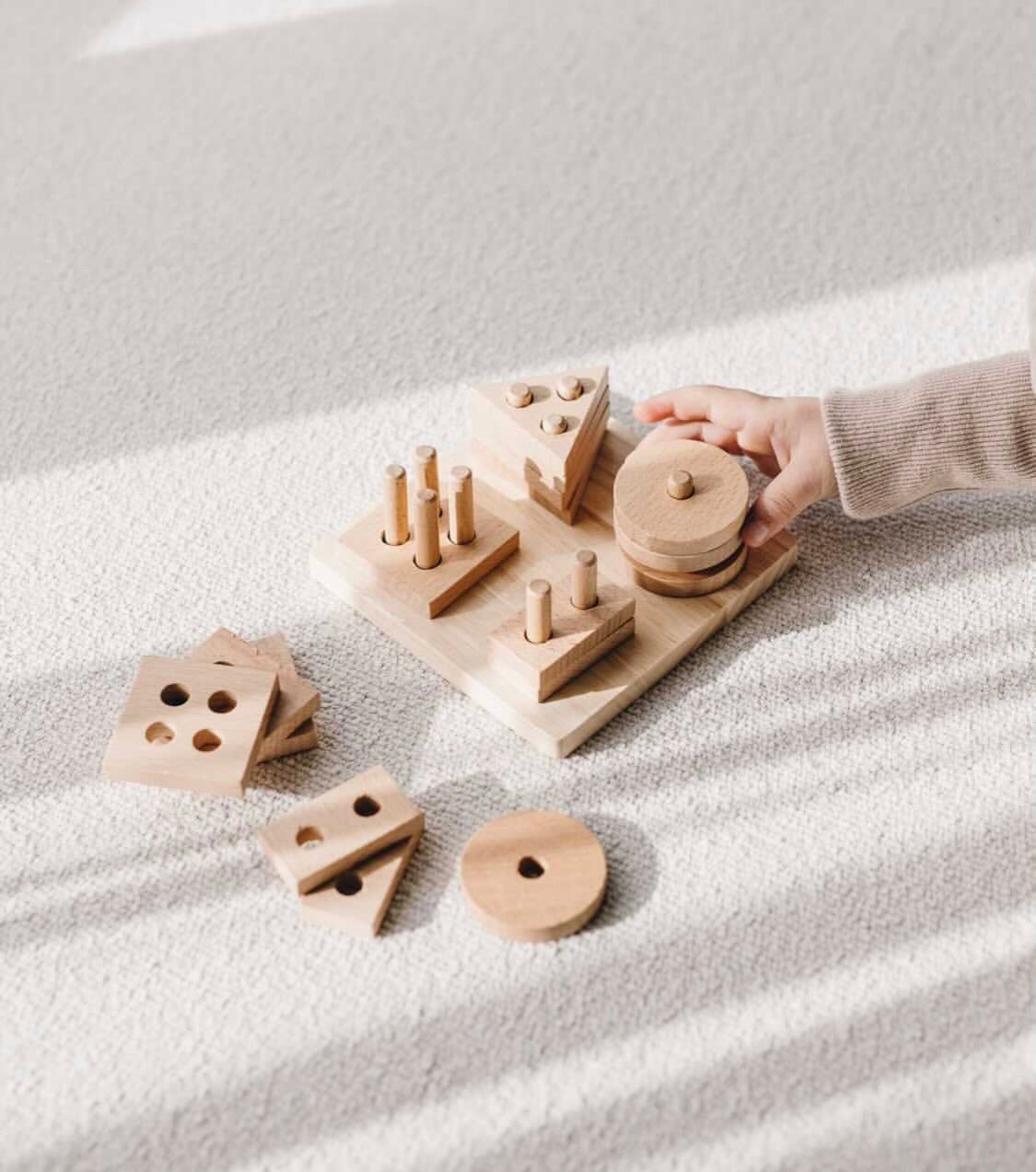 Lion + Lamb The Label - Eco Wooden Shape Sorter