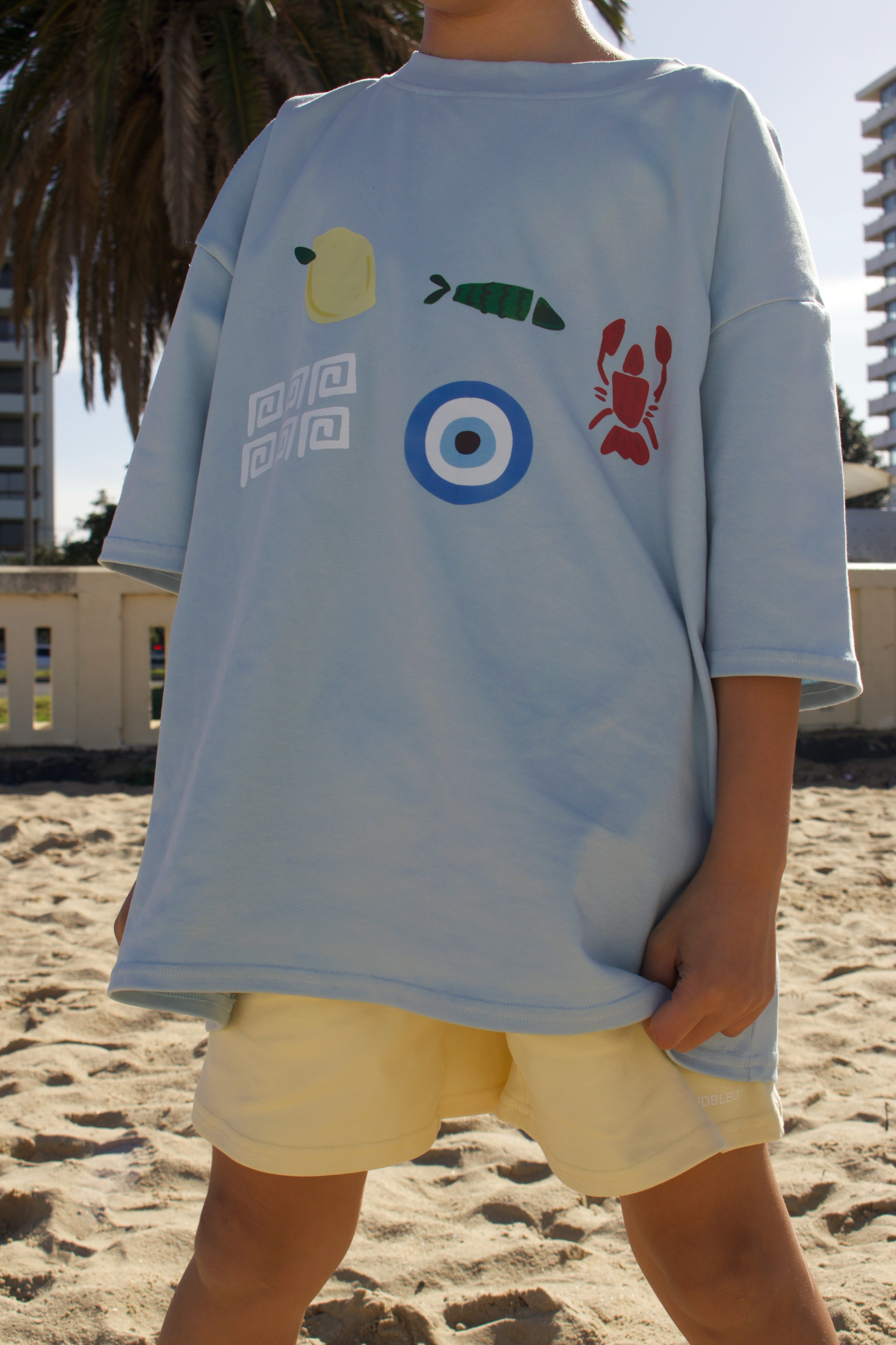 Sky & Bleu Signature Short - Lemon