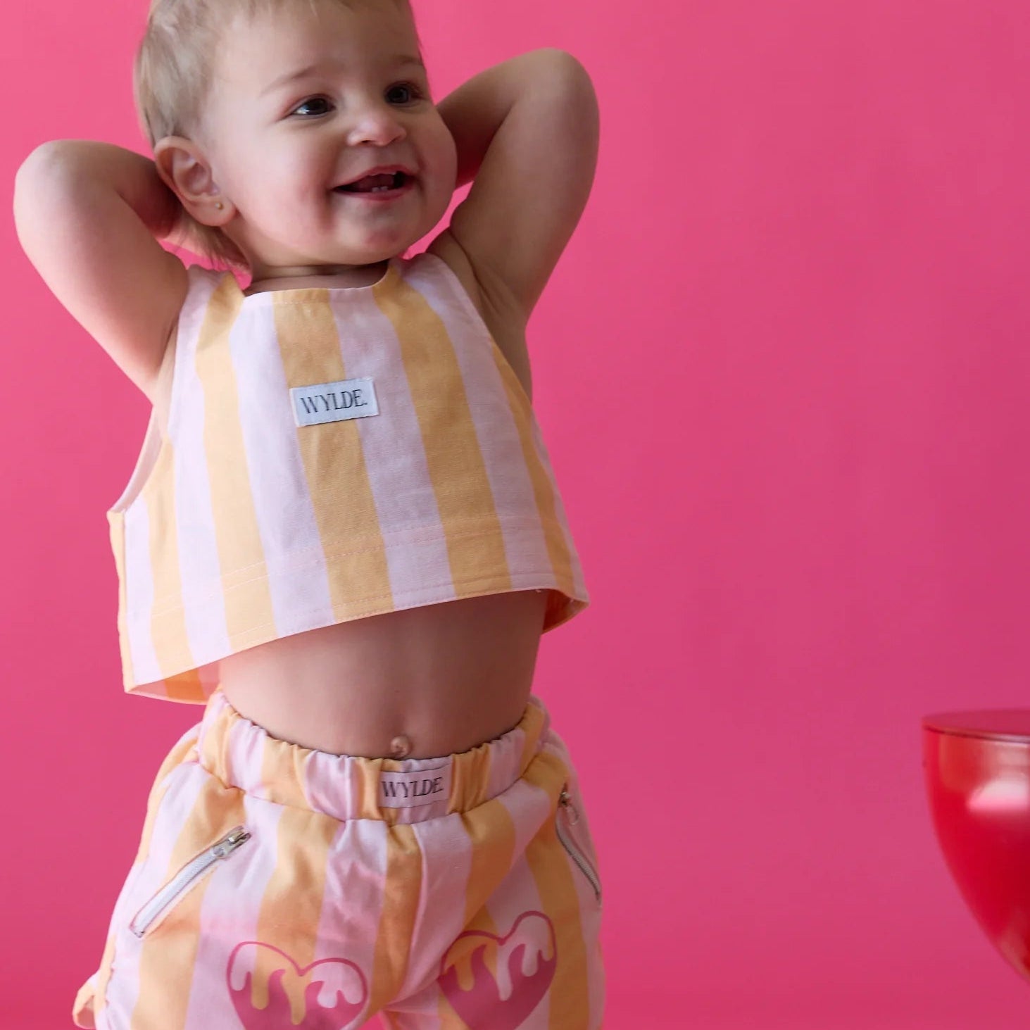 Wylde the Label Sorbet Stripe Set