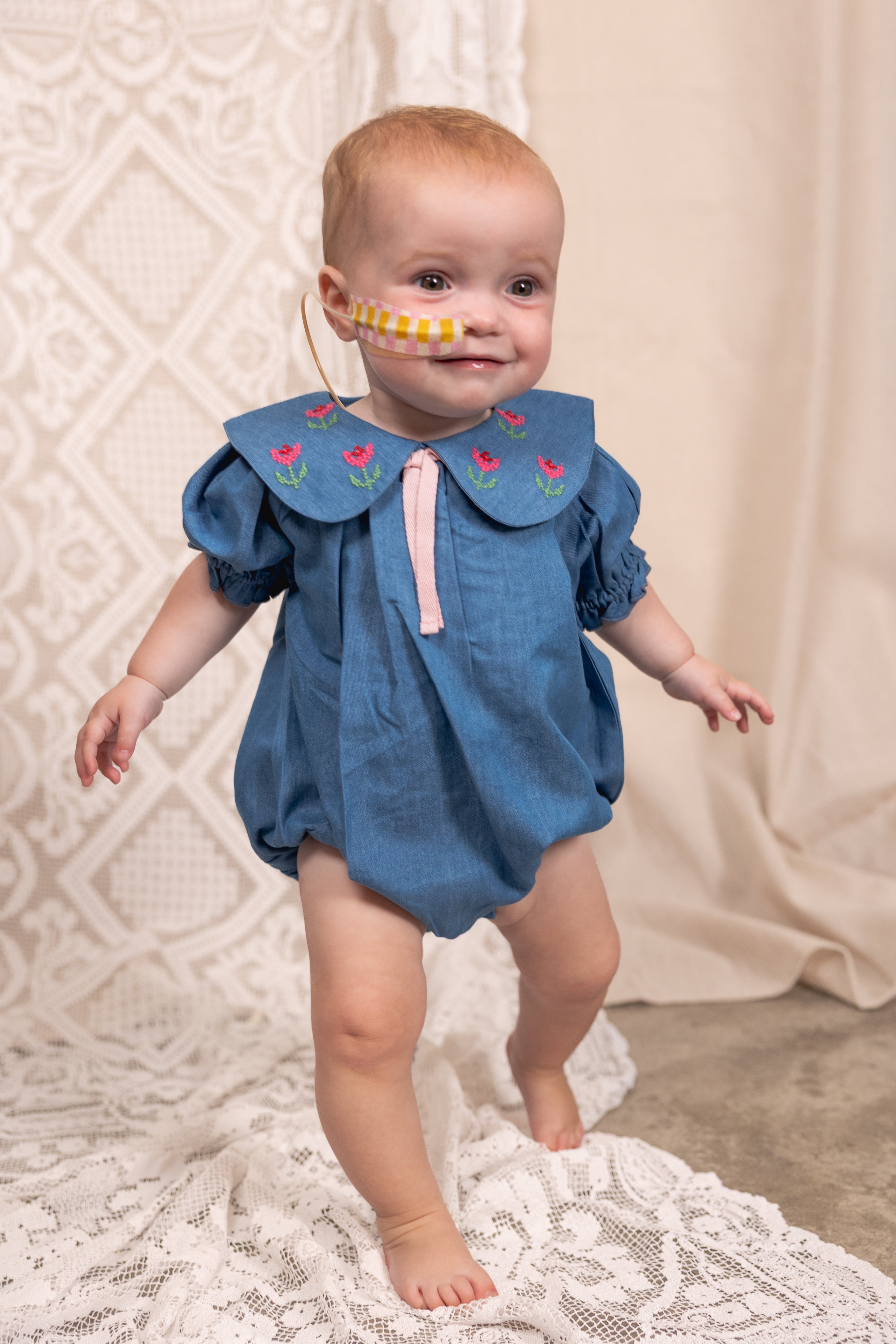 Alex & Ant Olivia Playsuit - Chambray
