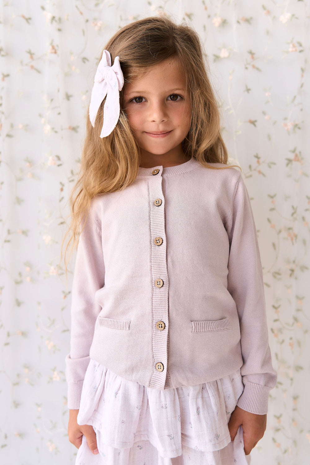 Jamie Kay Gabrielle Cardigan - Violet Tint