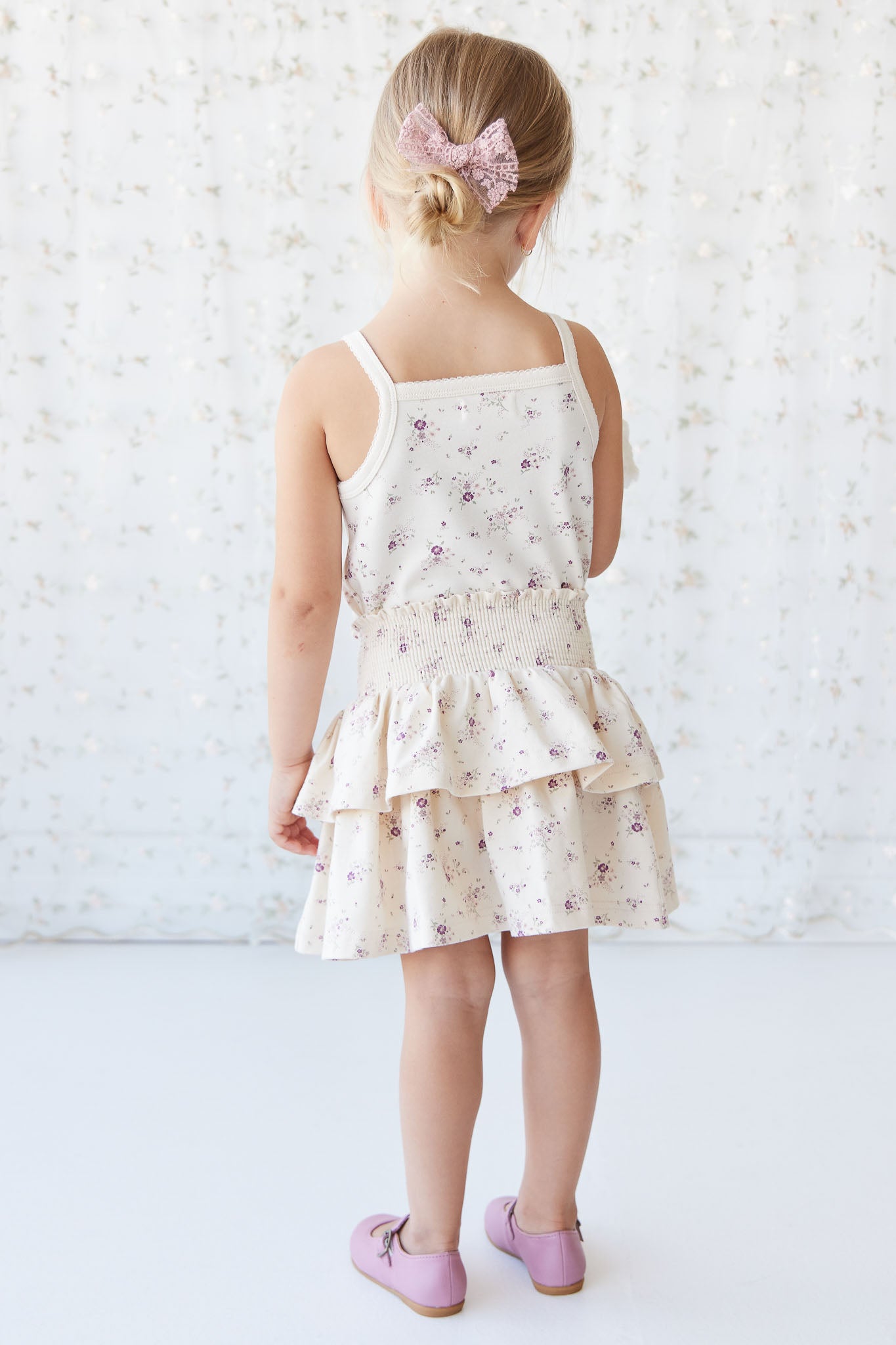 Jamie Kay Ruby Skirt - Sweet William Floral Natural