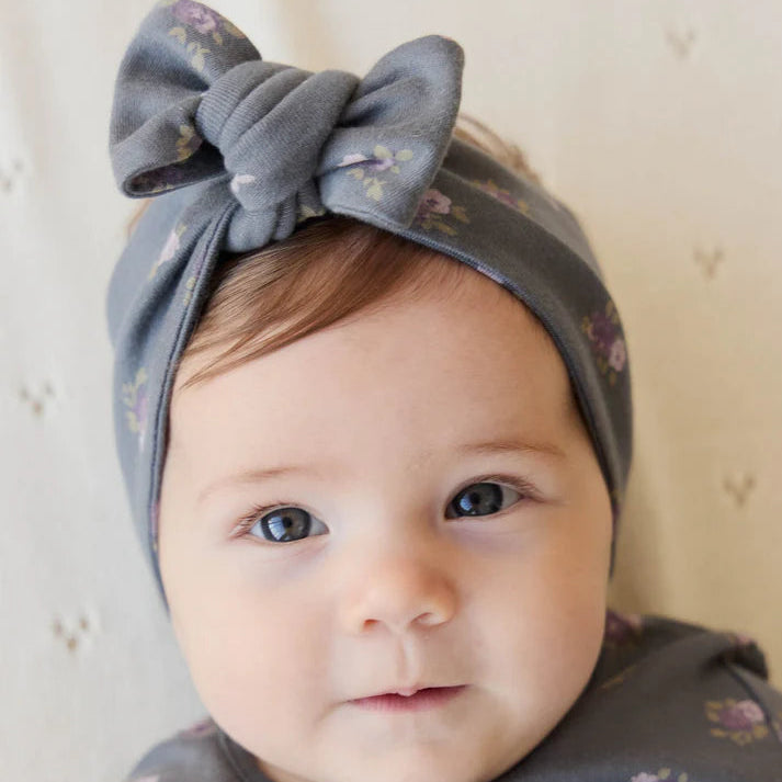 Jamie Kay Organic Cotton Headband - Simone Lava