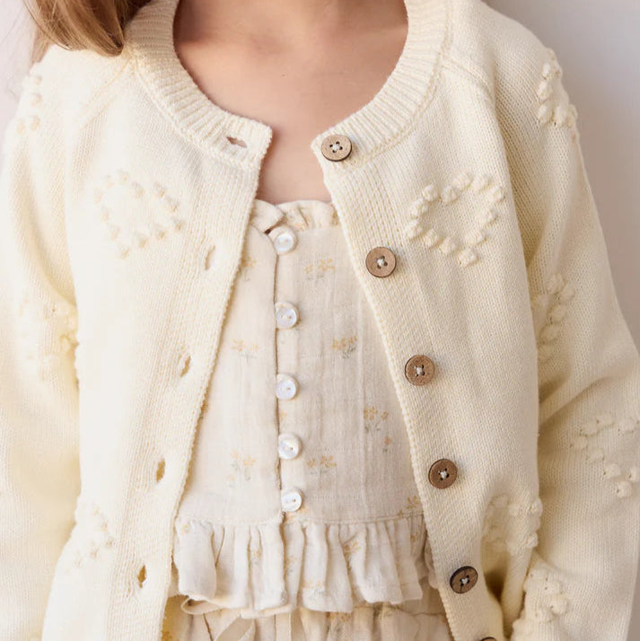 Jamie Kay Gracie Cardigan - Popcorn