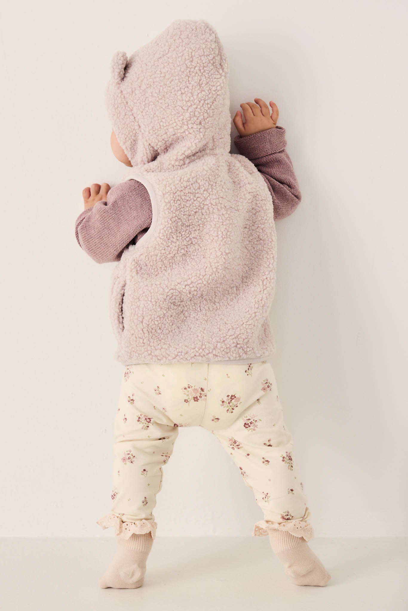 Jamie Kay Organic Cotton Everyday Legging - Lauren Floral Tofu