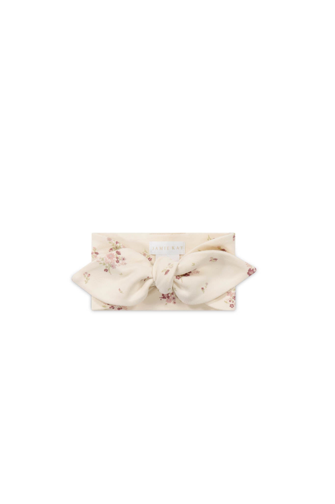 Jamie Kay Organic Cotton Headband - Lauren Floral Tofu