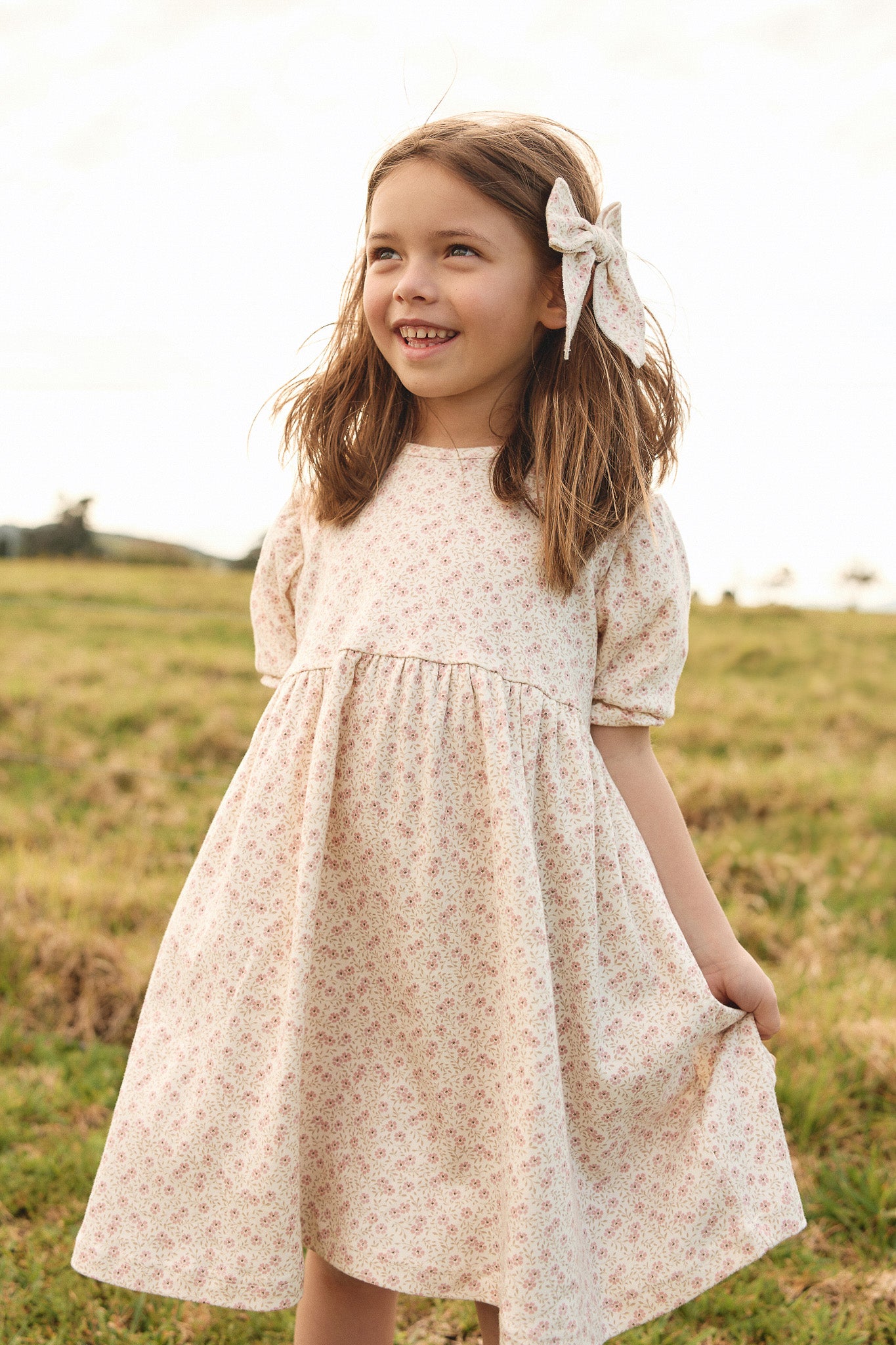 Jamie Kay Organic Cotton Penny Dress - Emmy Egret