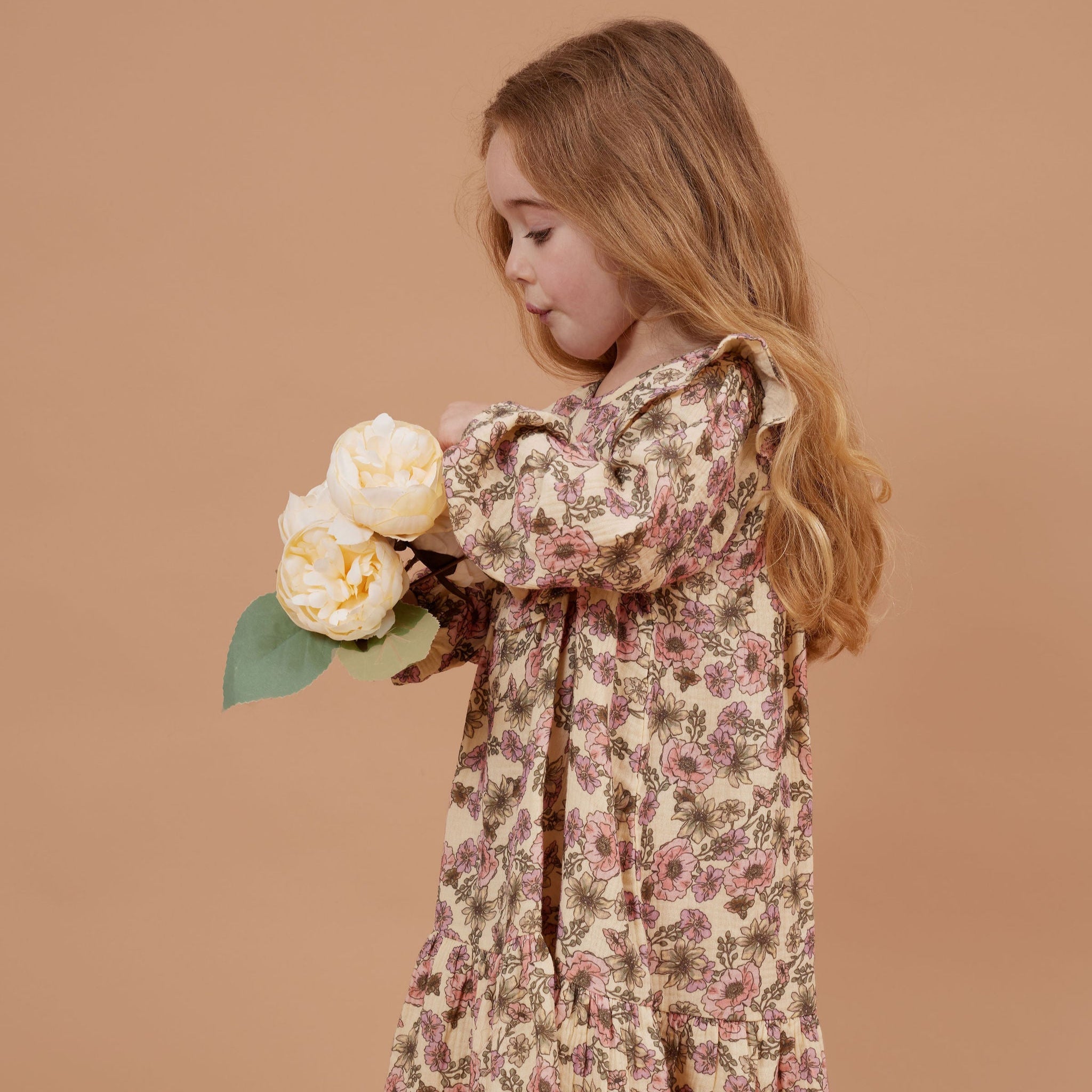 Kapow Kids Buttercup Puff Sleeve Dress