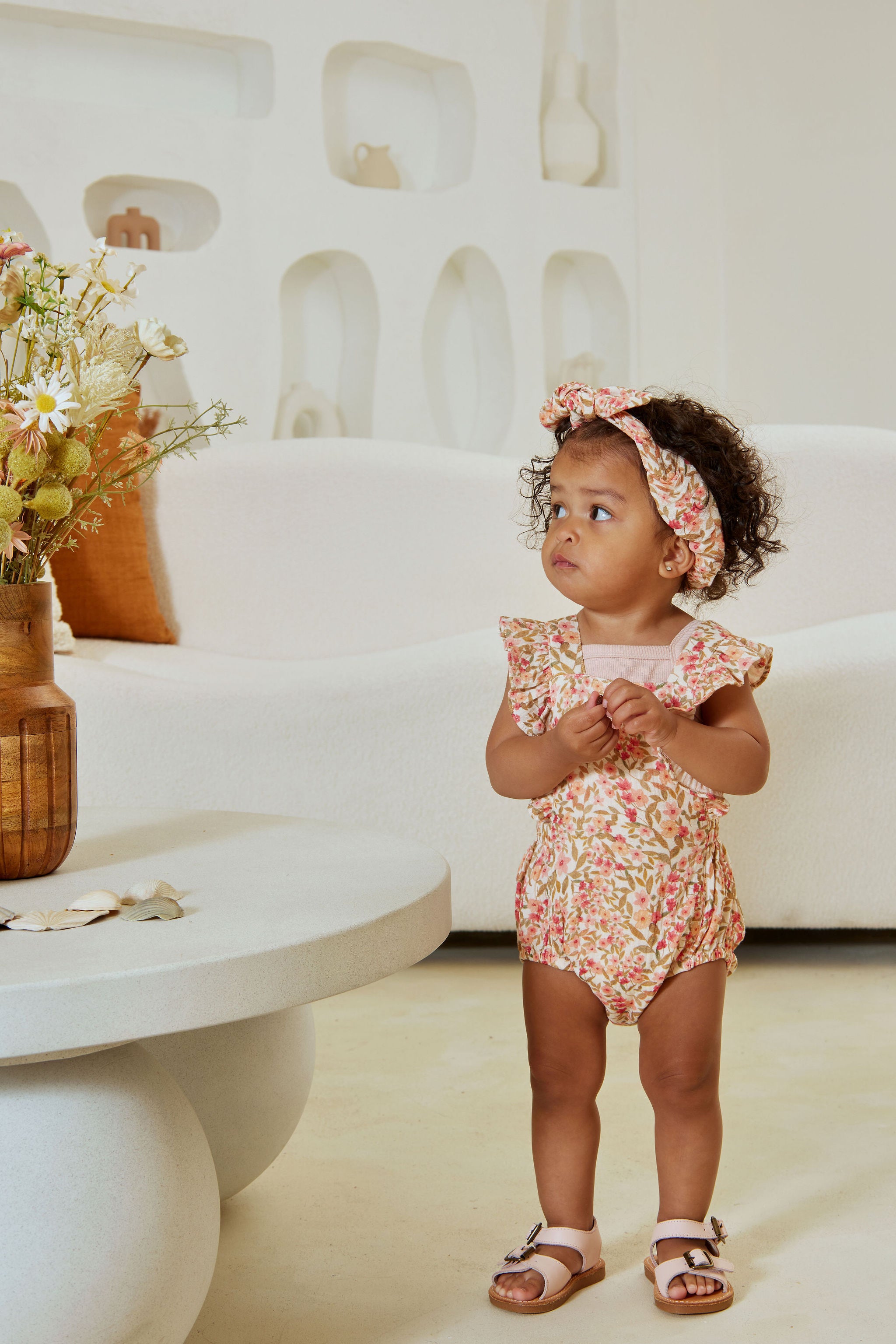 Kapow Kids -Spring Blossom Playsuit