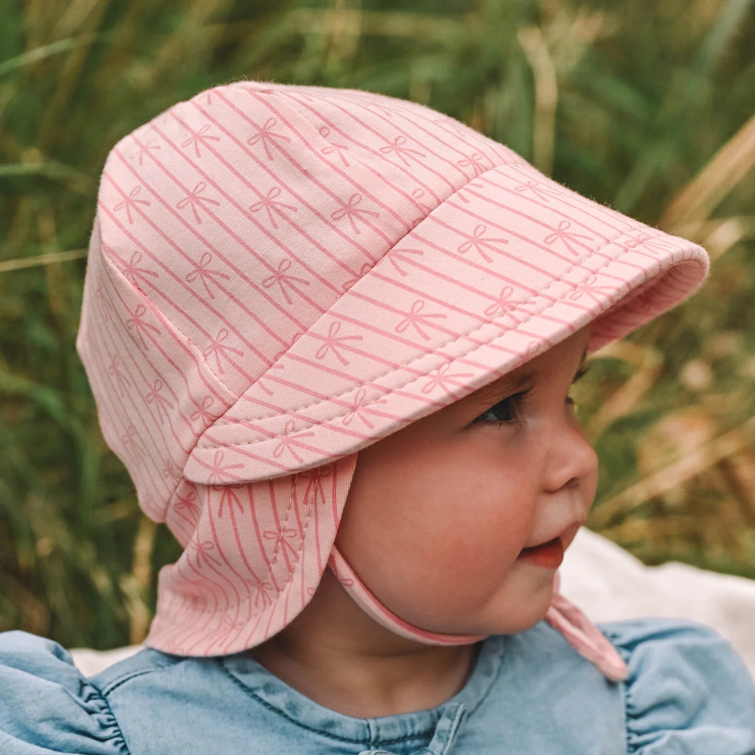 Bedhead Hats Legionnaire Flap Sun Hat- Ballerina