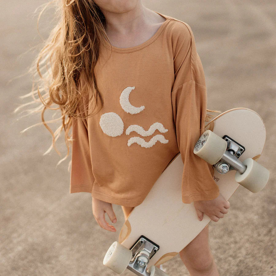 Bam Loves Boo Luna Long Sleeve Tee