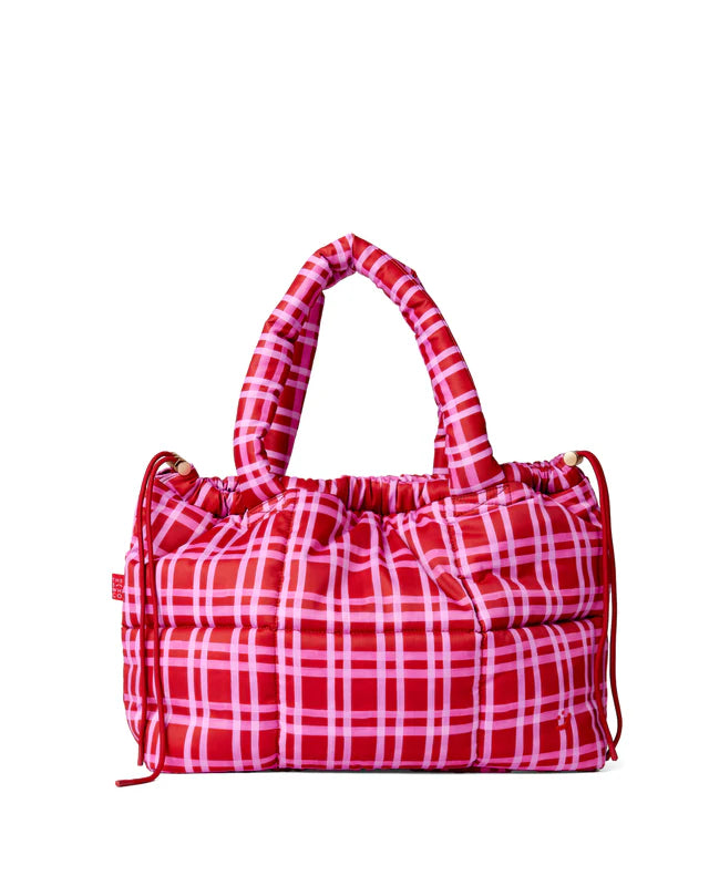 The Somewhere Co Raspberry Lemonade Marshmallow Midi Tote