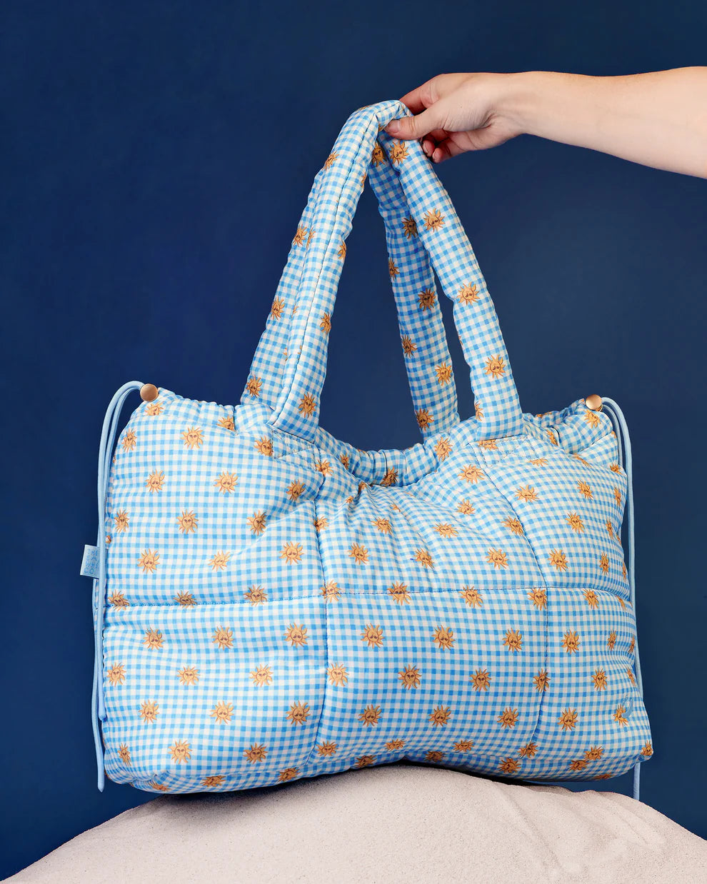 The Somewhere Co Sundazed Marshmallow Midi Tote