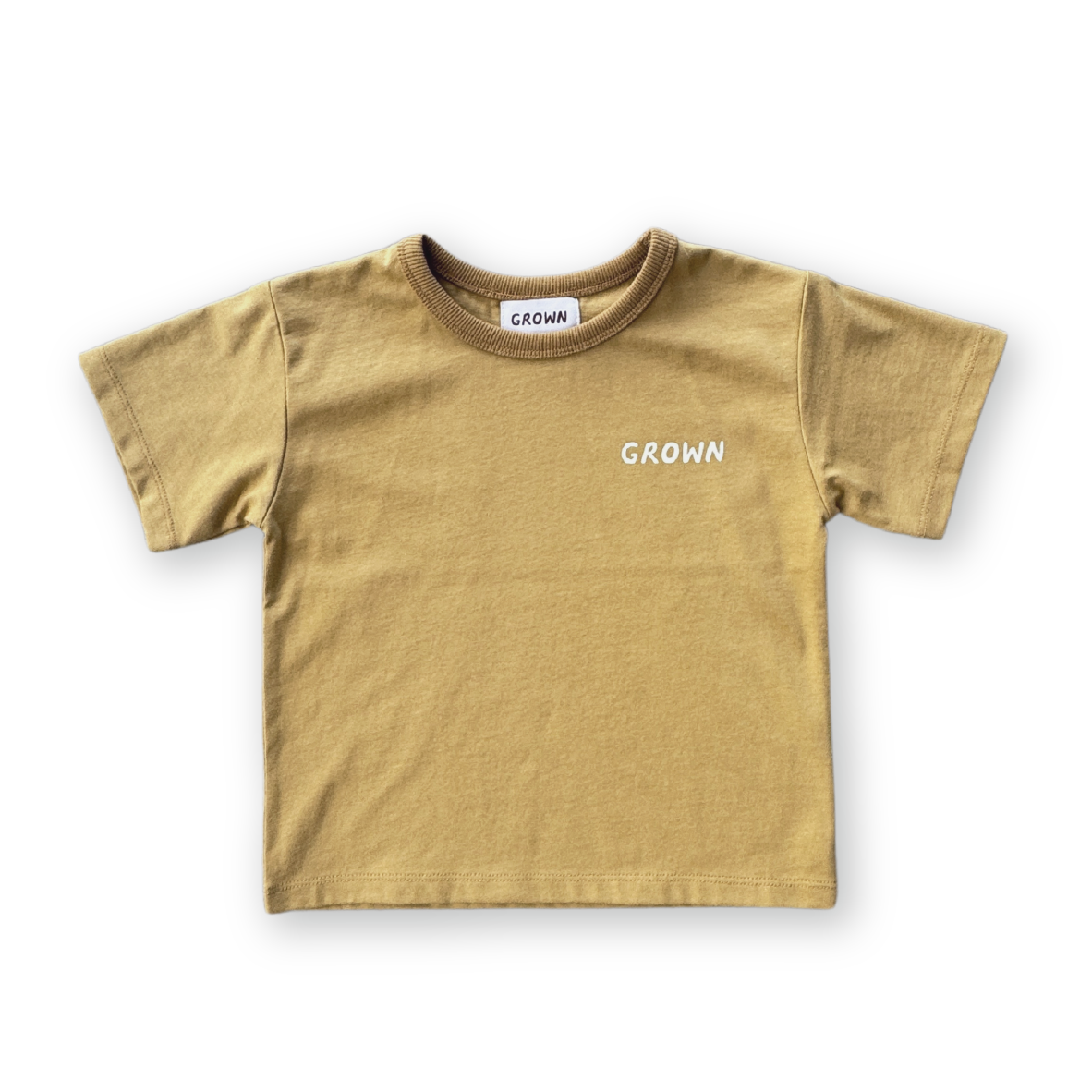 Grown Organic Sunshine Tee - Mustard