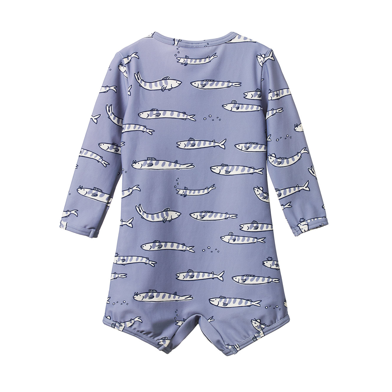 Nature Baby One Piece Swim Trunks - South Seas Blue Print