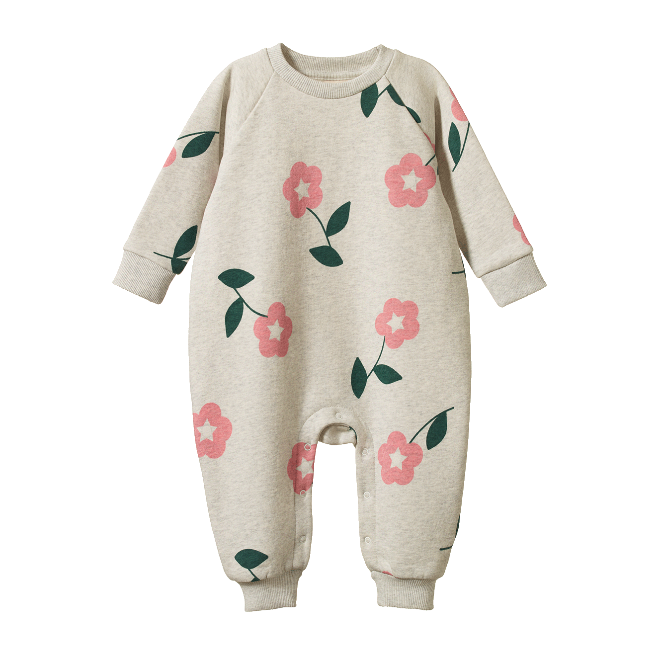Nature Baby Long Sleeve Juno Romper - Primrose Print