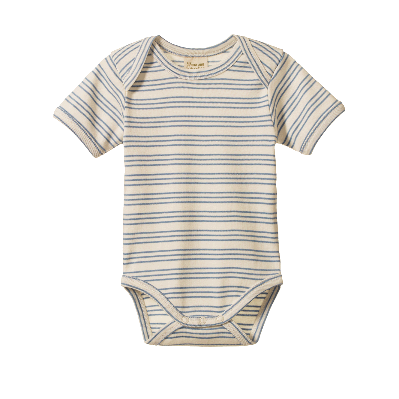 Nature Baby Short Sleeve Bodysuit - Stripe Trio