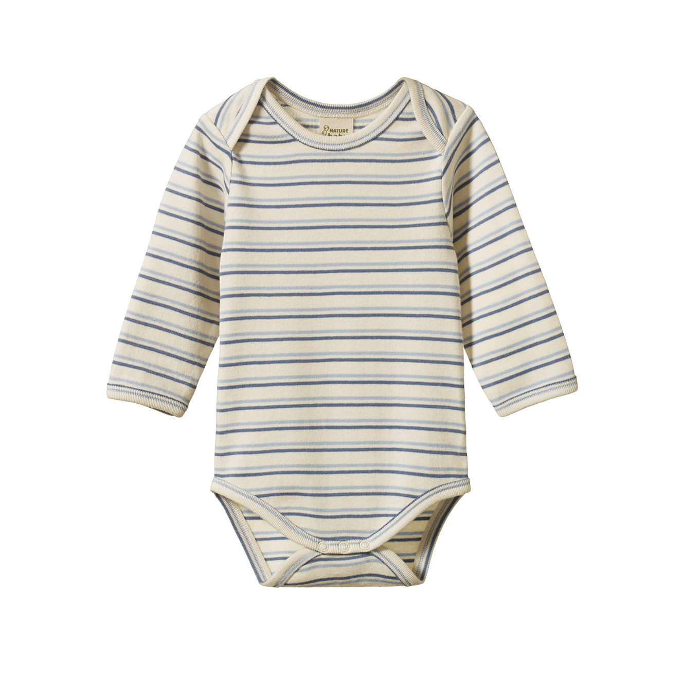 Nature Baby Long Sleeve Bodysuit - Horizon Stripe