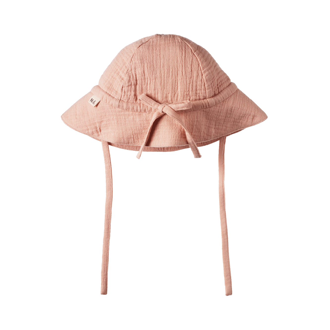 Nature Baby Muslin Sunhat -Rose Dust
