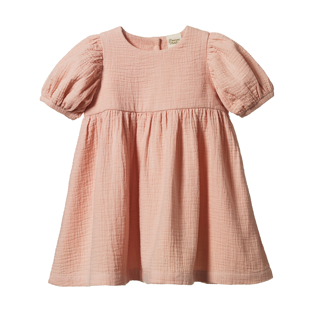 Nature Baby Albertine Dress- Rose Dust
