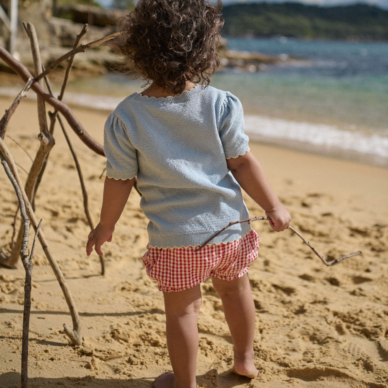 Nature Baby Maeve Tee- Celestial Blue