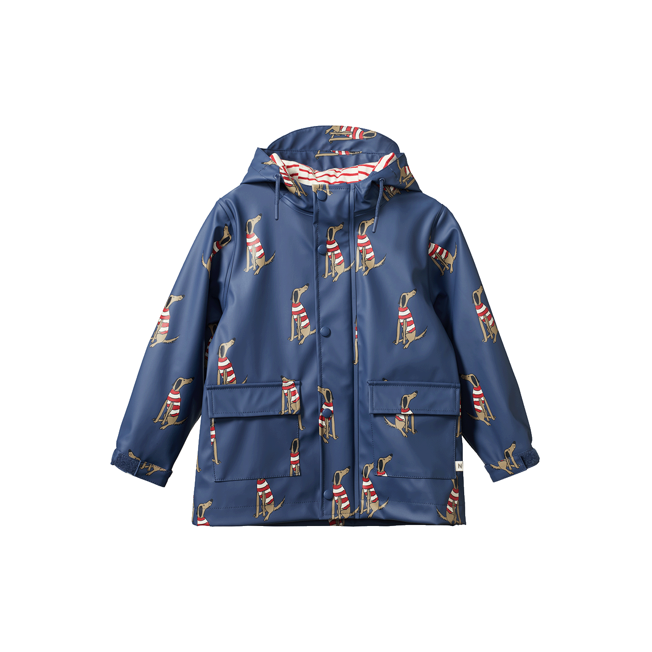 Nature Baby Raincoat- Best Friends Indigo Print