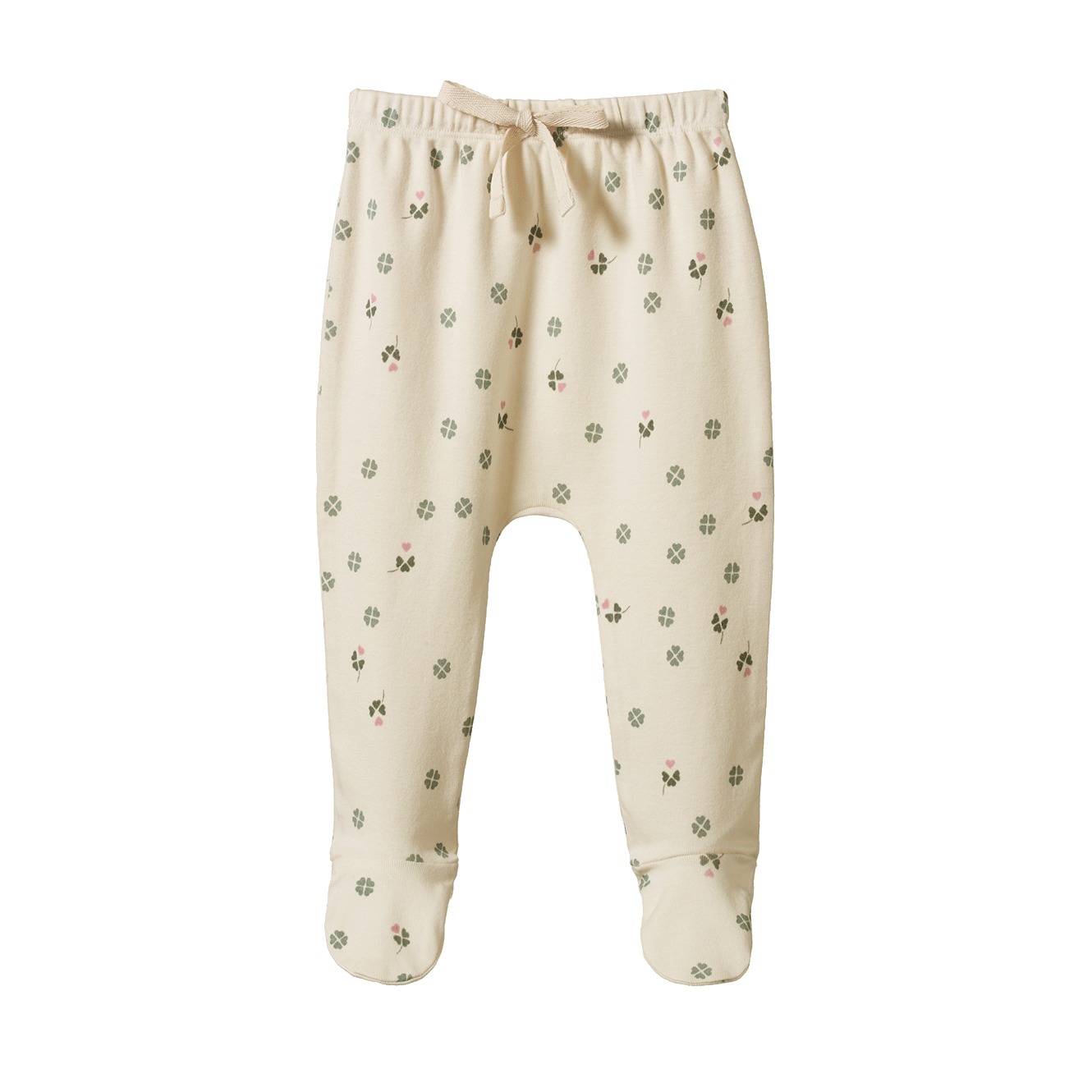 Nature Baby Footed Romper - Lucky Print