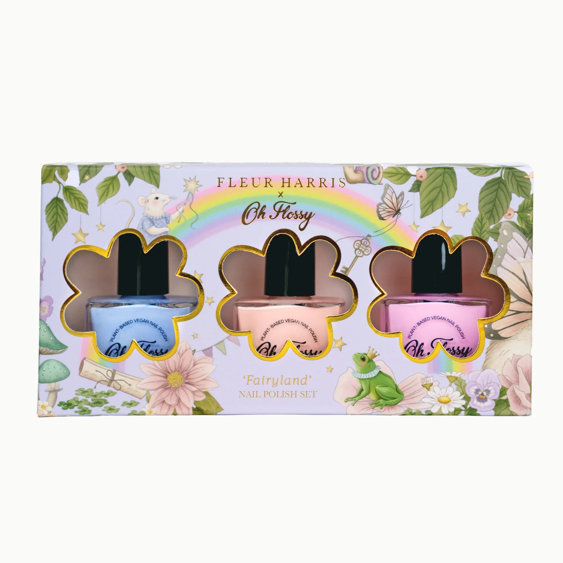 Oh Flossy X Fleur Harris Garden of Dreams Collection Nail Polish Set