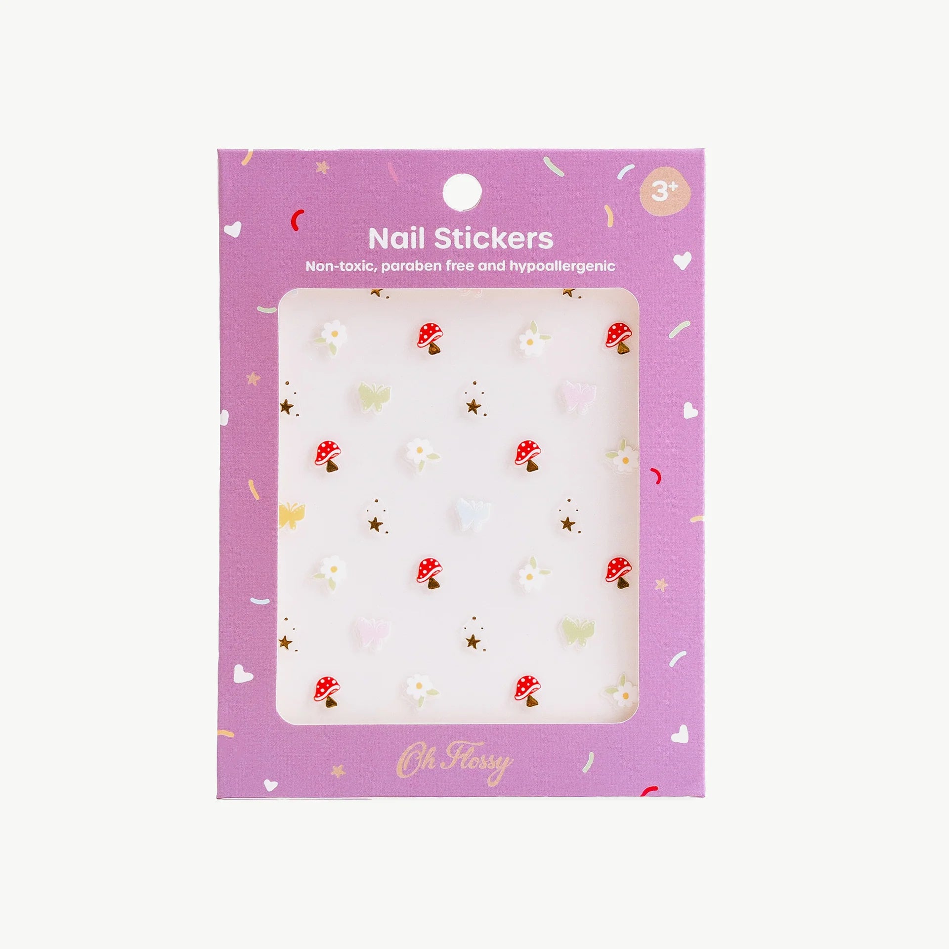 Oh Flossy Nail Stickers- Magic Garden