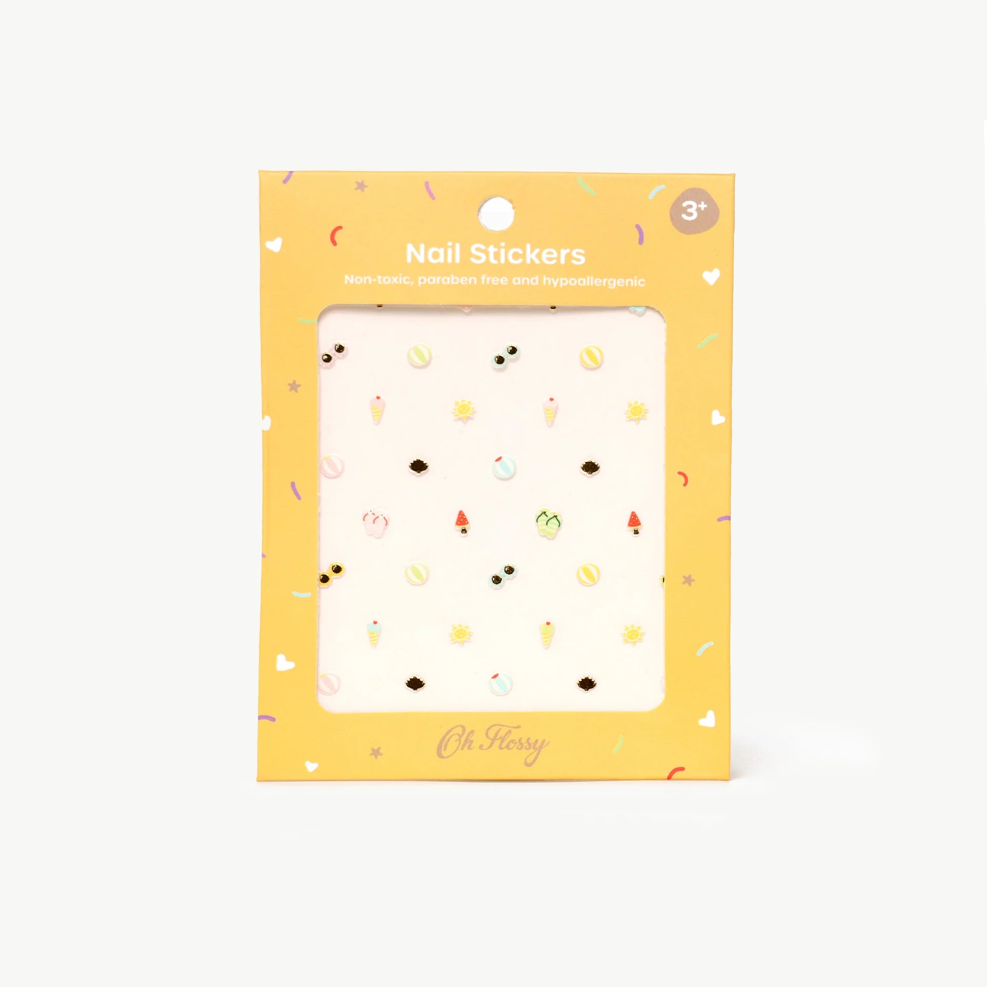 Oh Flossy Nail Stickers- Beach Club