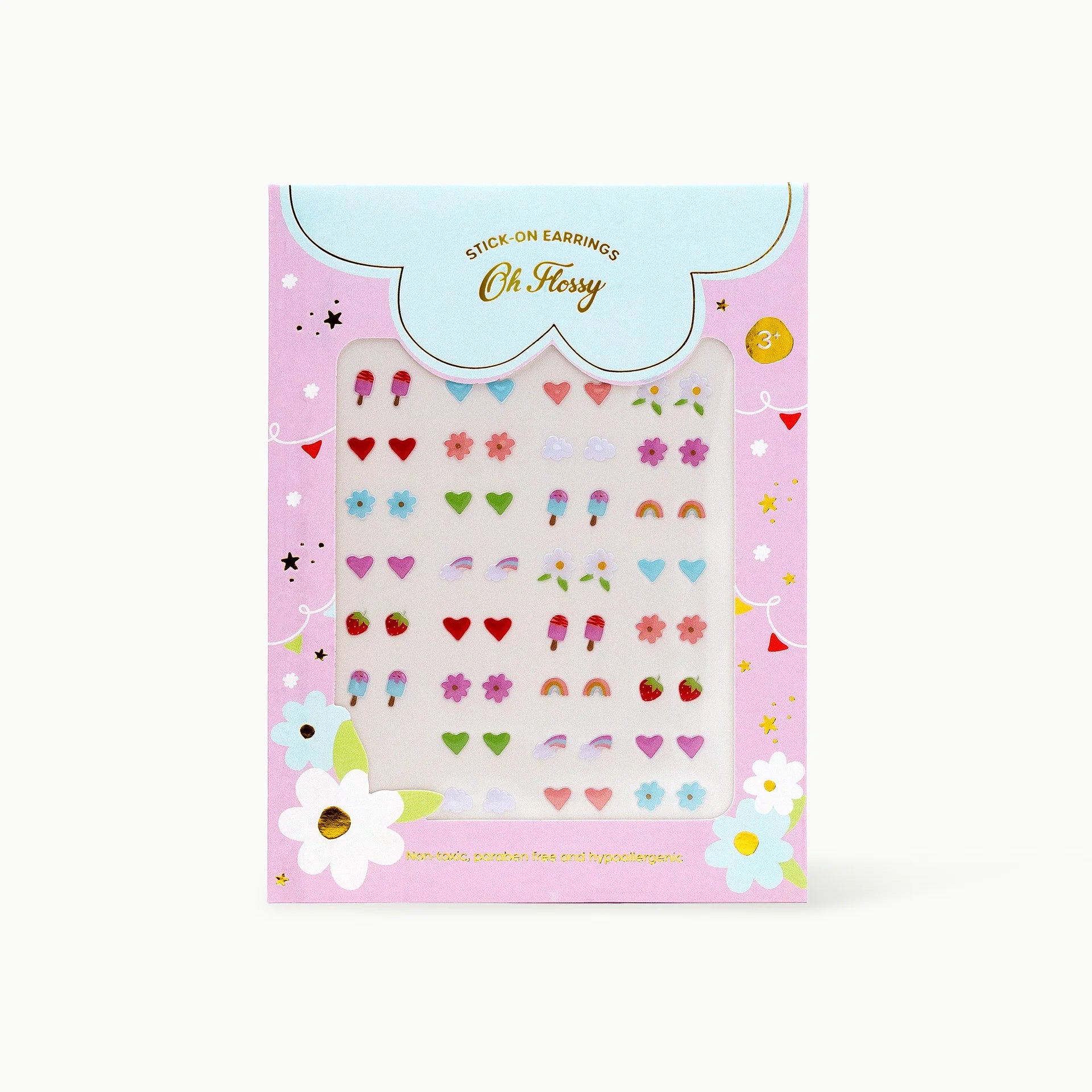 Oh Flossy Stick on Earrings