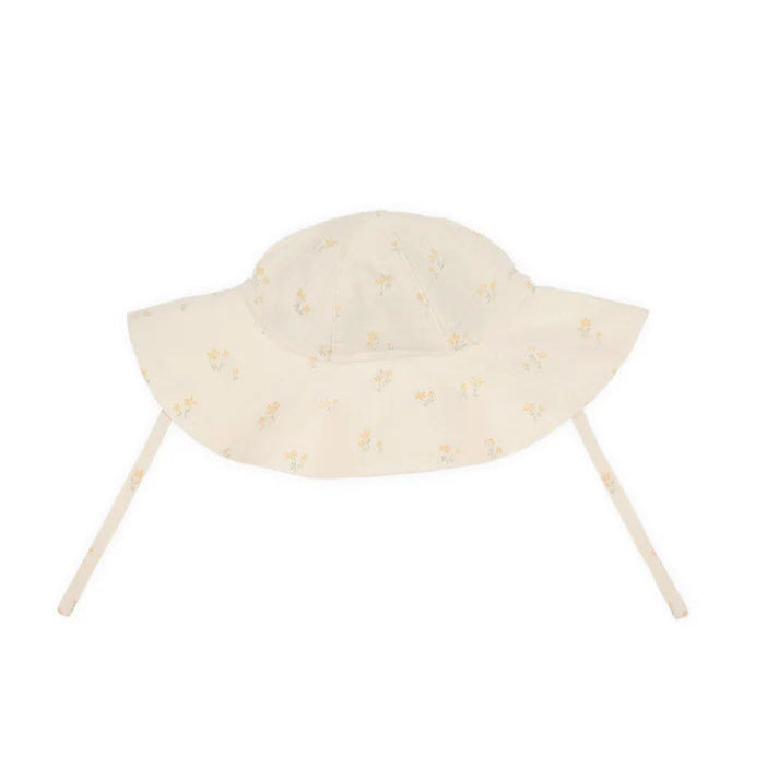 Jamie Kay Organic Cotton Muslin Noelle Hat - Pauline Chamomile