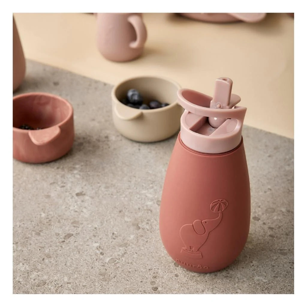 Nuuroo Pax silicone bottle - Mahogany