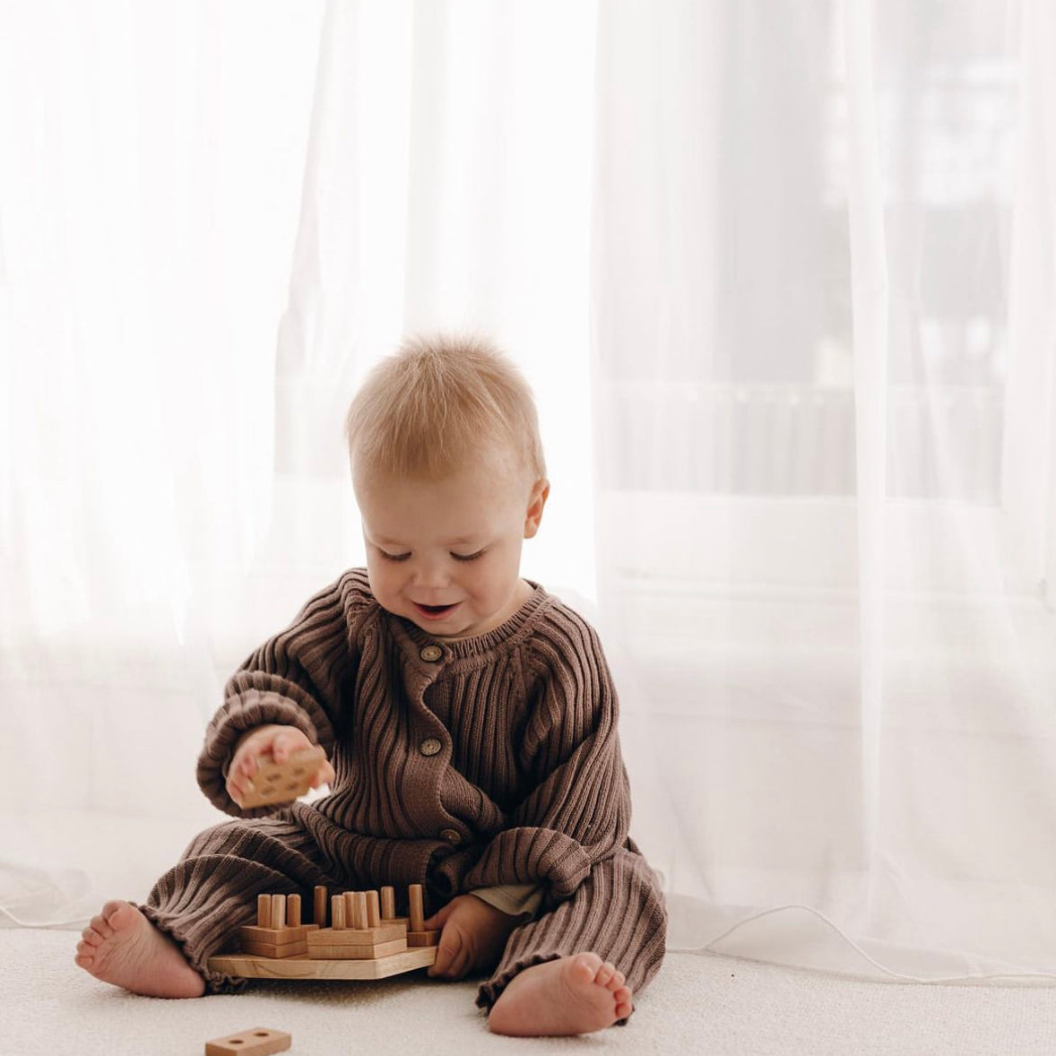 Lion + Lamb The Label - Eco Wooden Shape Sorter