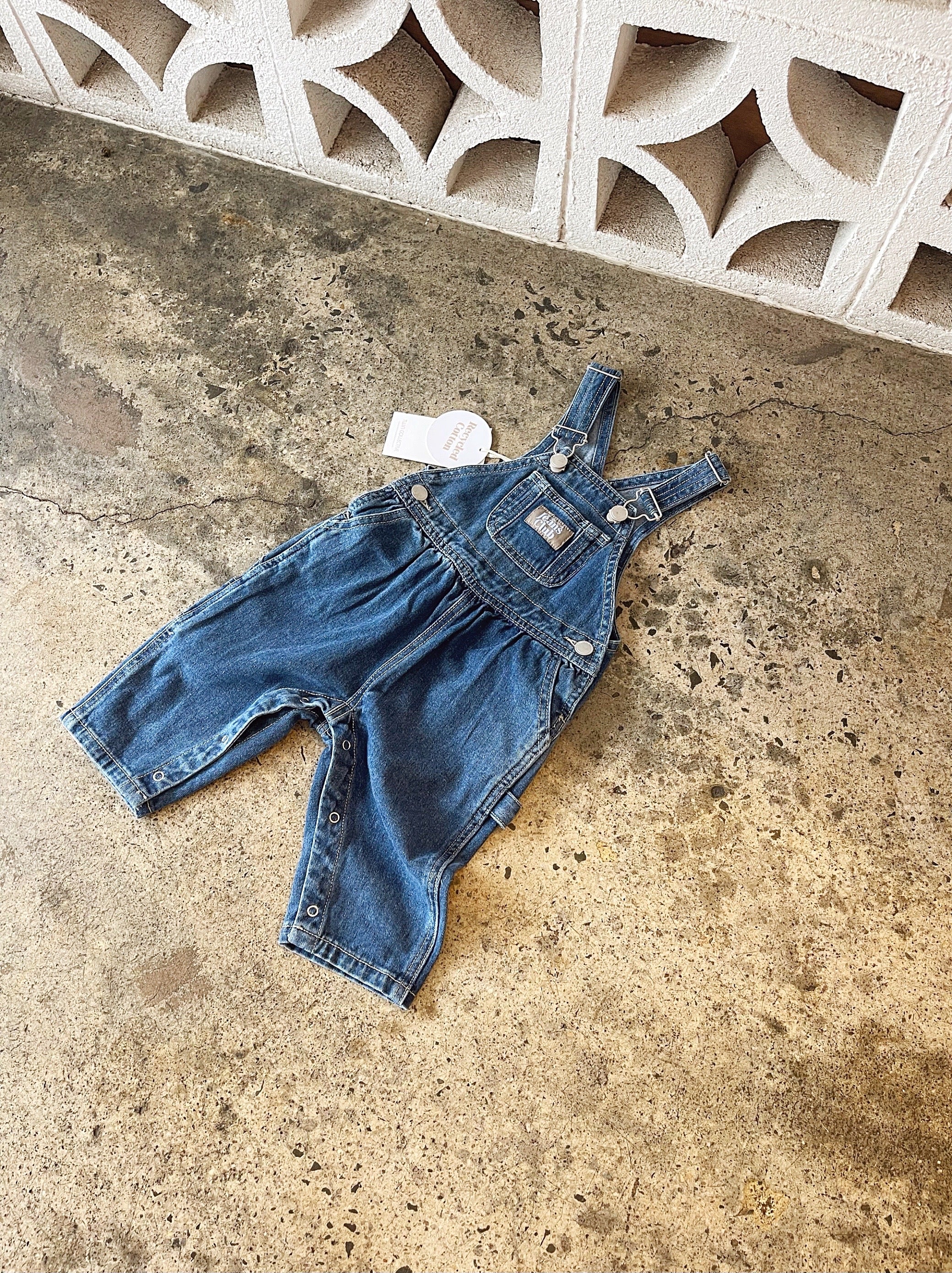 Twin Collective Carpenter Overalls- Blue Night