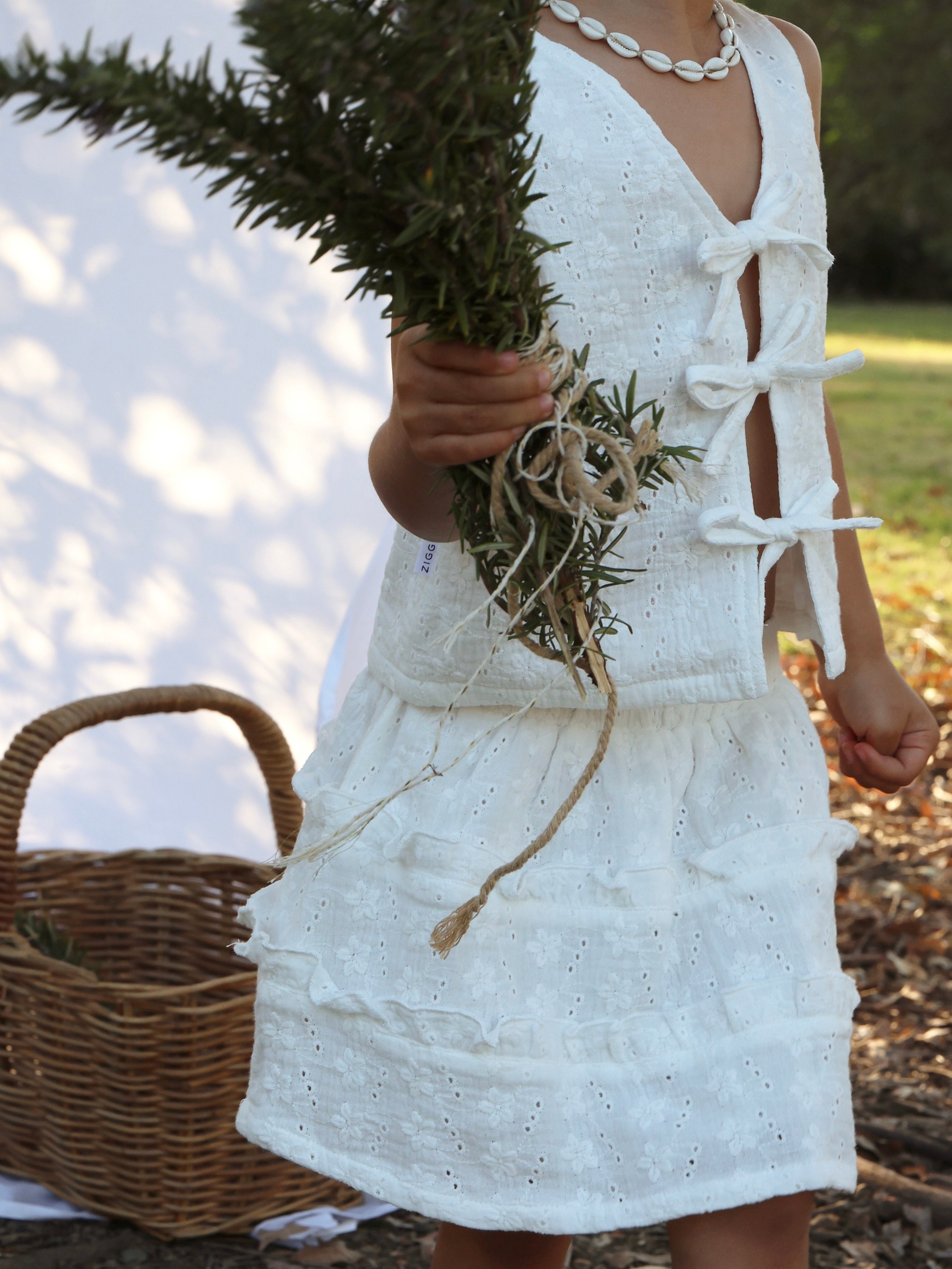 Ziggy Lou Marnie Singlet - Laurel