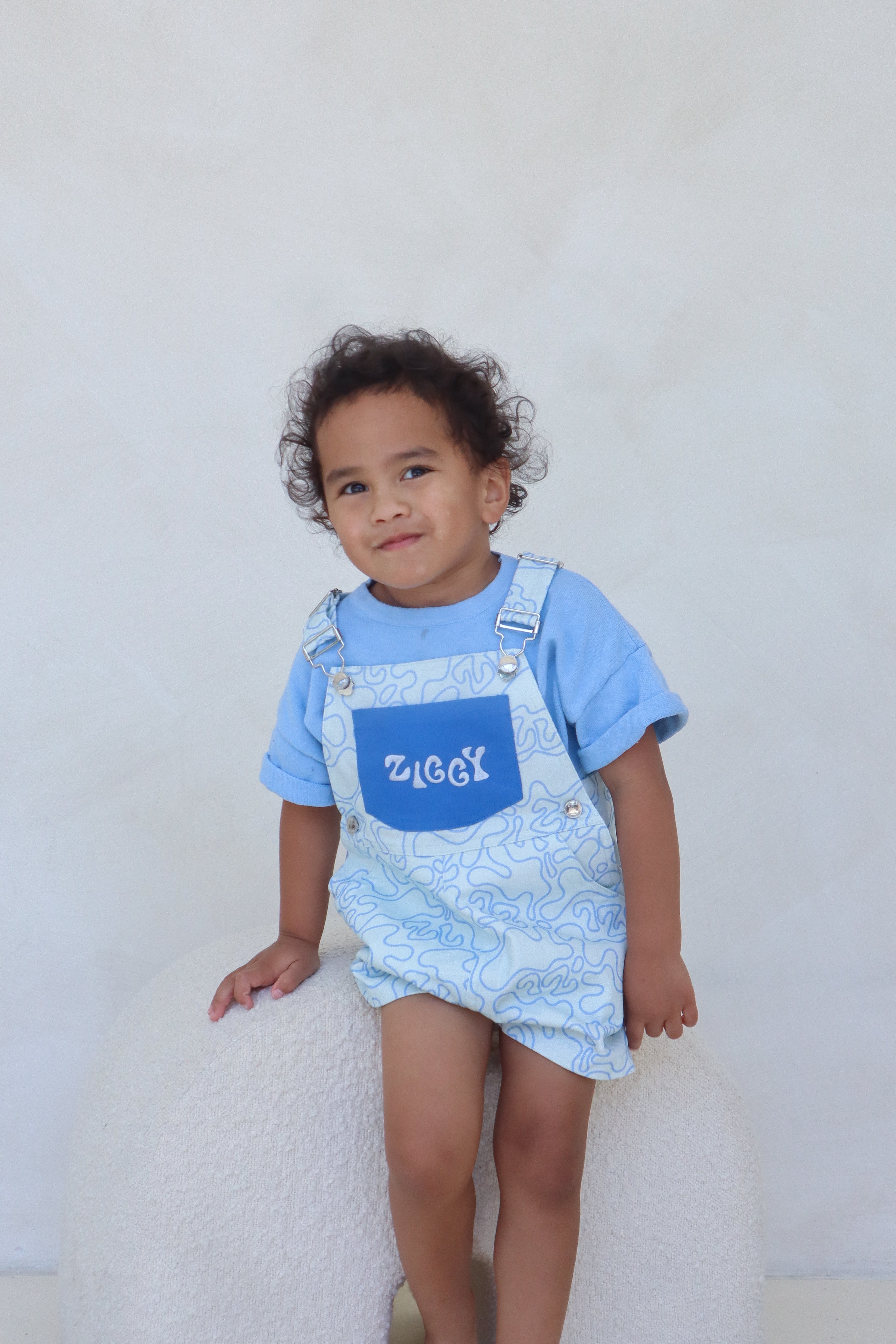 Ziggy Lou Short Overalls - Zen