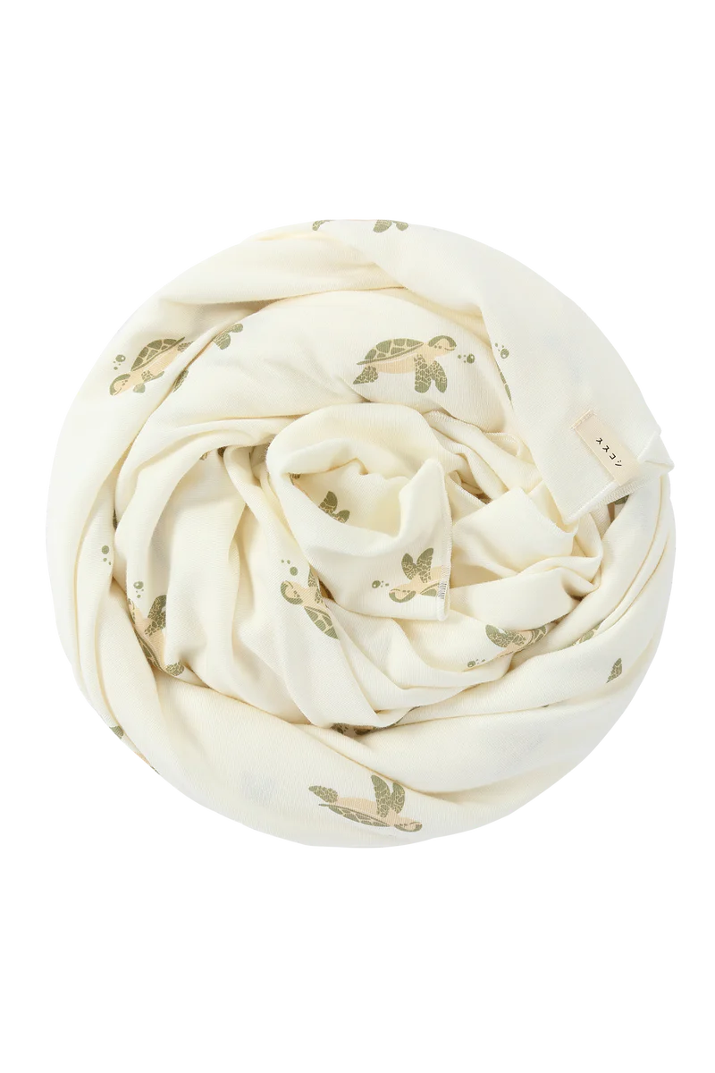 Susukoshi Swaddle Blanket - Turtle