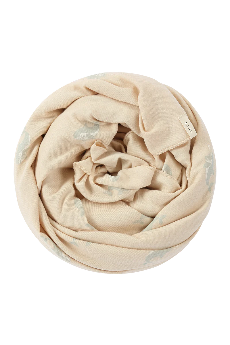 Susukoshi Swaddle Blanket - Whale