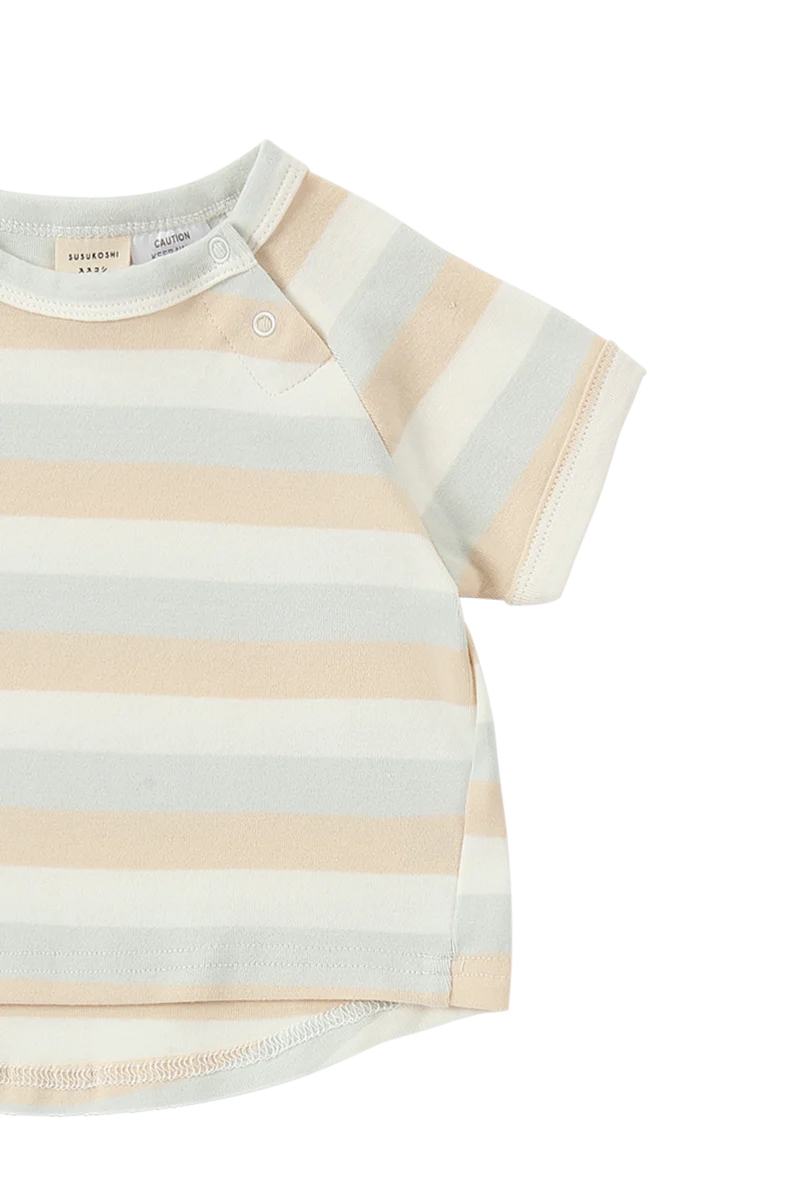 Susukoshi Boxy Tee x Summer Pant Set - Beach Days